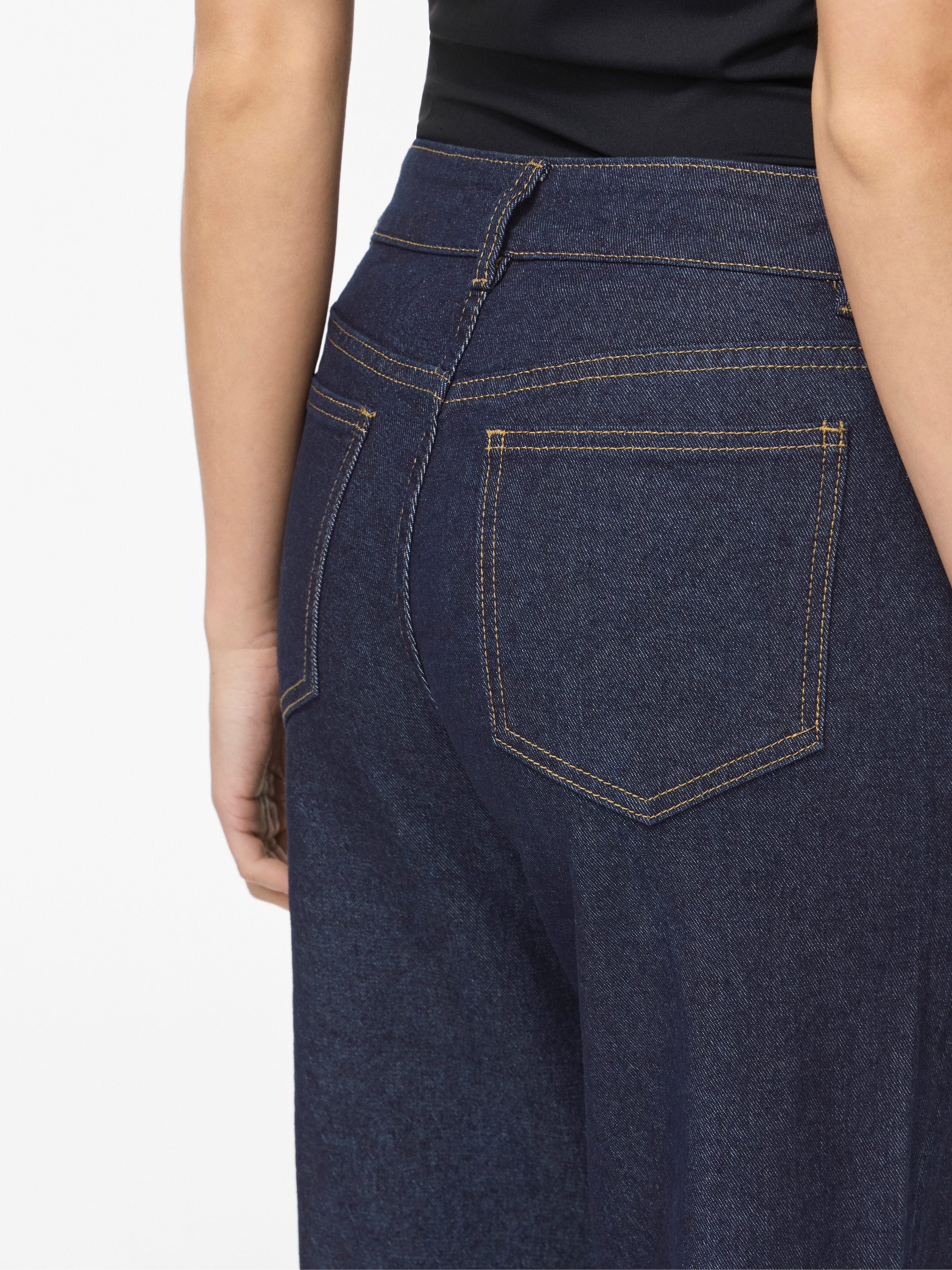 Vila Weite Jeans »VIFLORIE RIO RW WIDE POCKET JEANS - NOOS« Baumwollmischung, regular fit