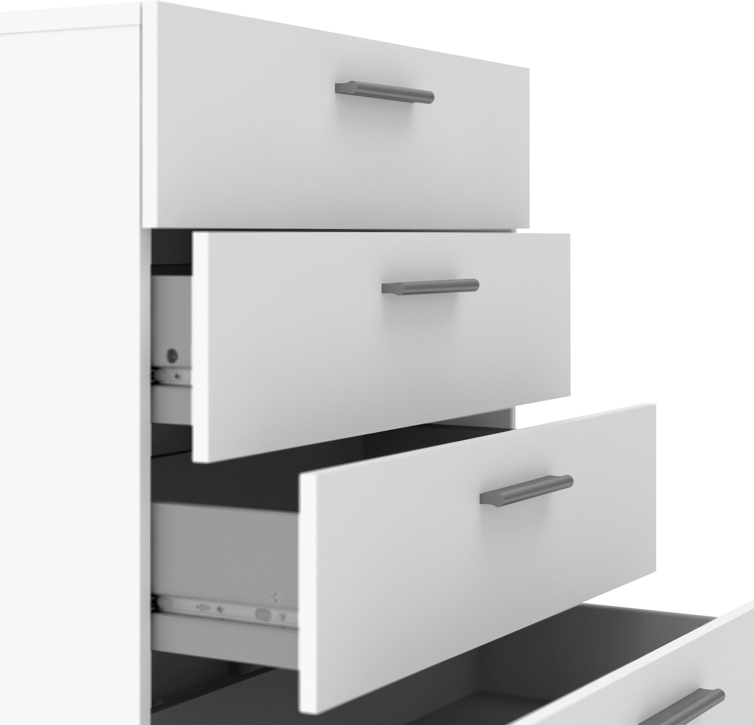 INOSIGN Kommode »Pepe, Aufbewahrung, Schubladenschrank, Stauraum«, Sideboard mit 4 Schubläden, Breite 80 cm, Höhe 68 cm