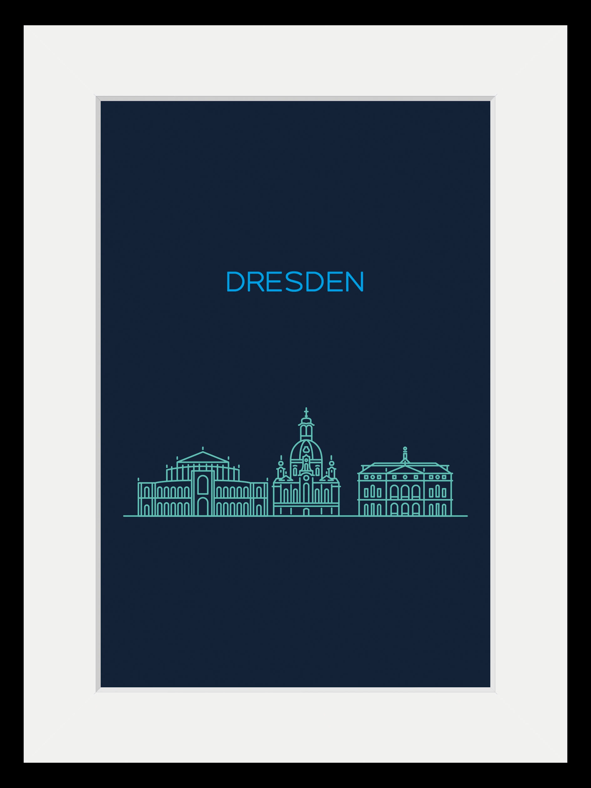 queence Bild »Dresden Sightseeing«, Städte-Stadt-Deutschland-Dresden-Schrif günstig online kaufen
