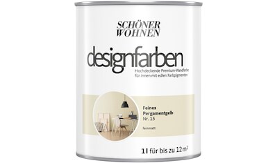 SCHÖNER WOHNEN-Kollektion Wand- und Deckenfarbe »Designfarben«, (1), 1 Liter, Feines... kaufen