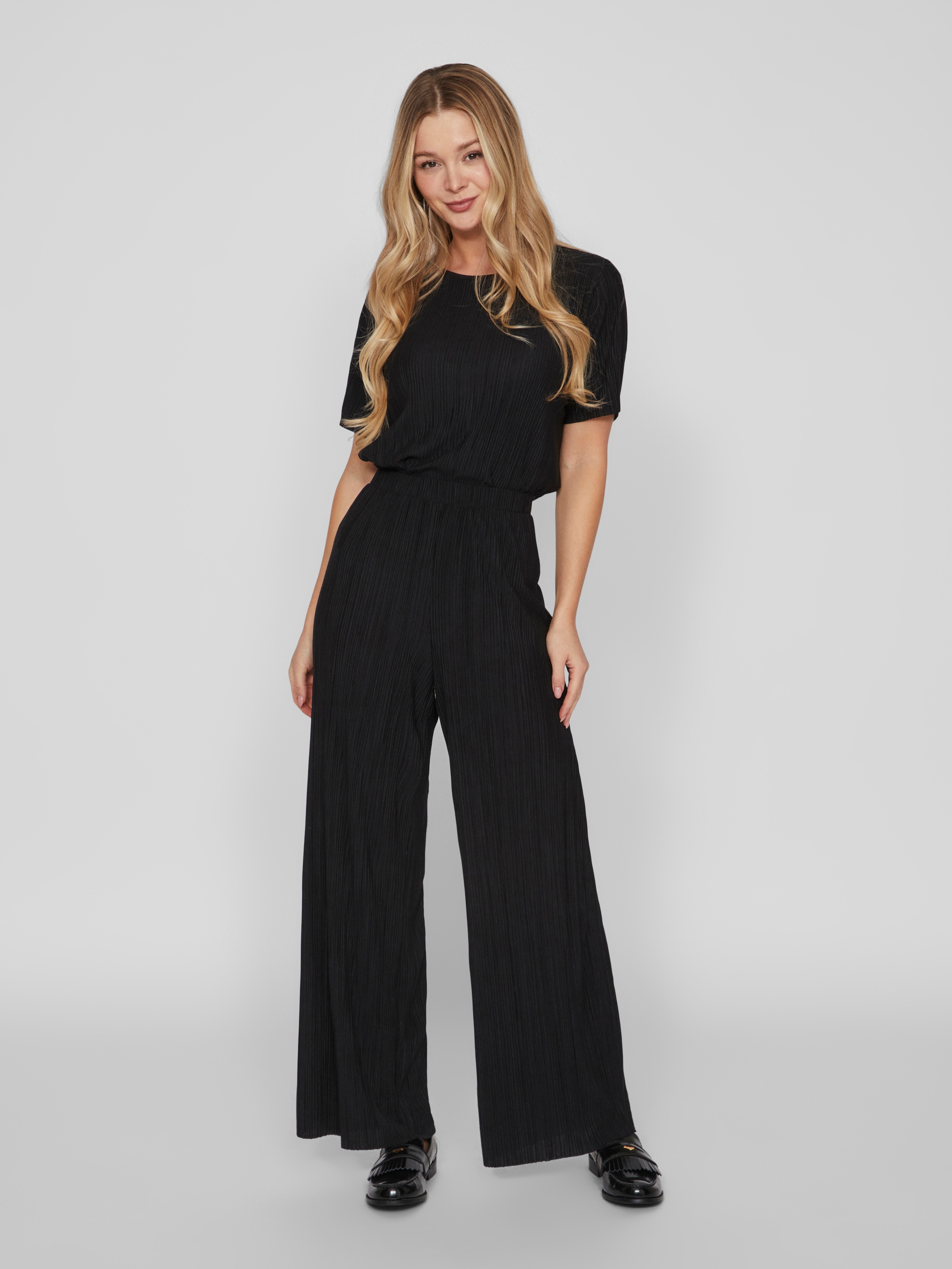 Vila Schlupfhose »VIPLISA HW LOOSE PANTS - NOOS«  Sommerhose, plissierte Optik
