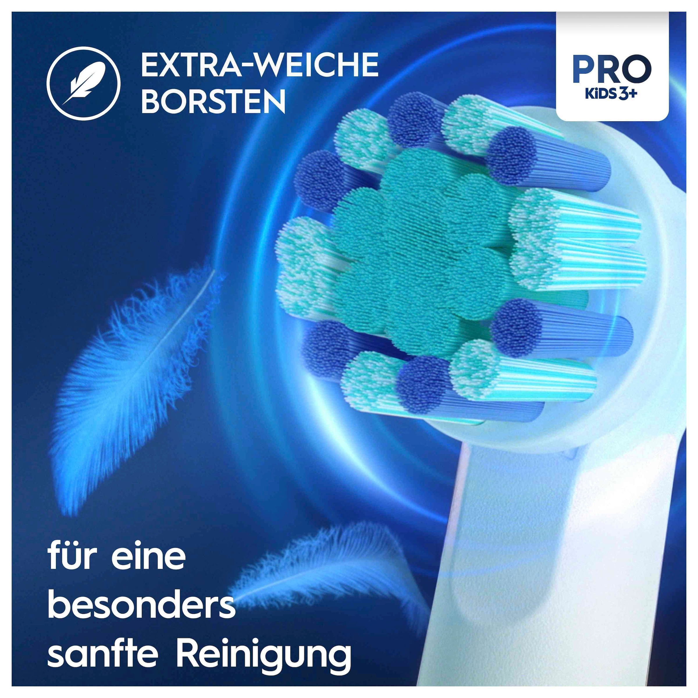 Oral-B Aufsteckbürsten »Spiderman«, extra weiche Borsten
