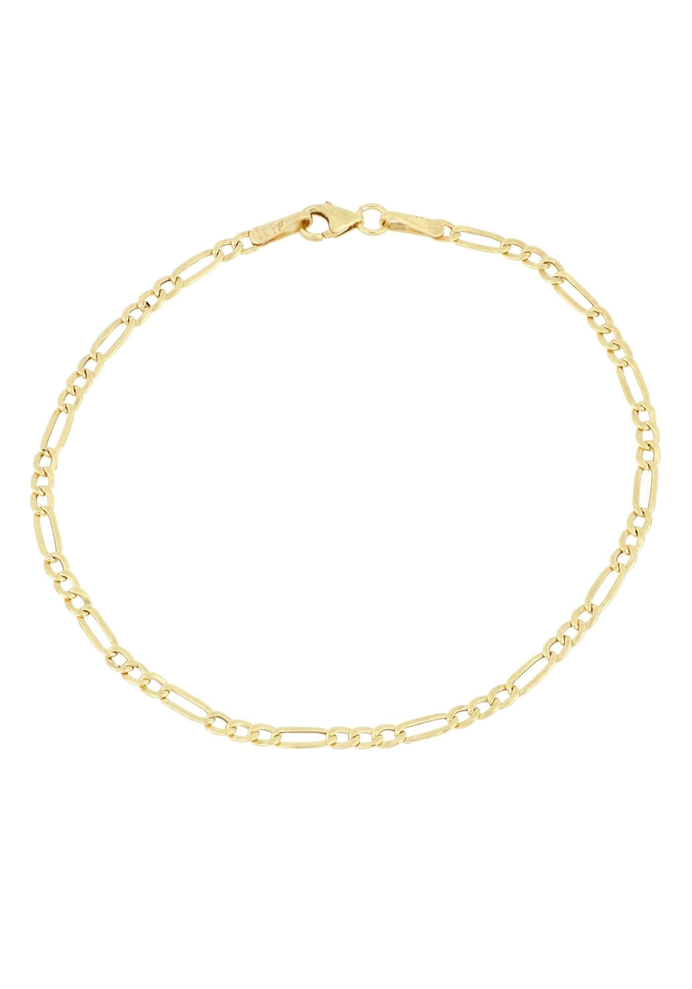 Goldarmband »in %Sale Figarokettengliederung, 2,5 jetzt Firetti breit« ca. im mm 2-fach diamantiert,