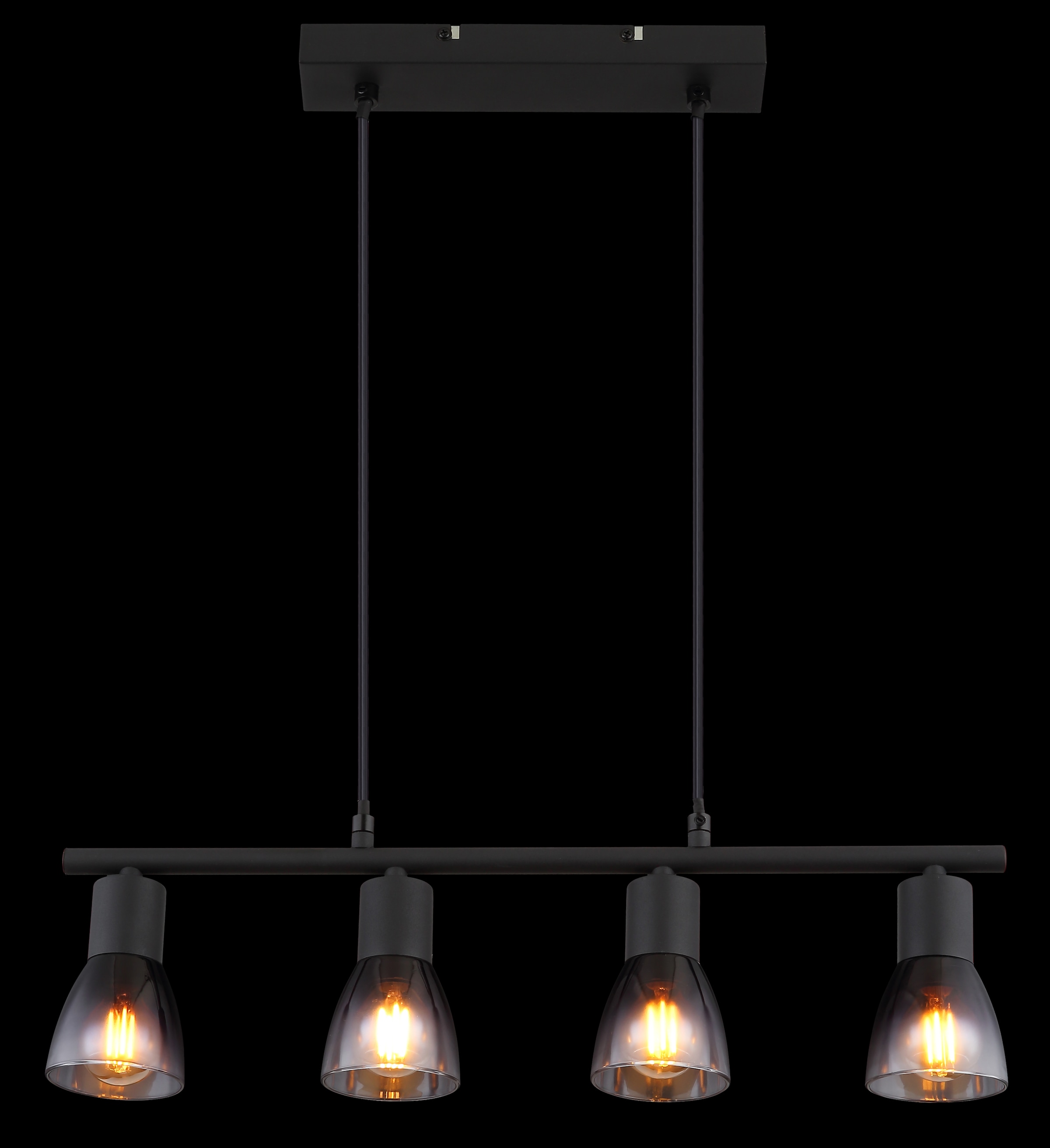 GLOBO LIGHTING Hängeleuchte »SATELLA«, Leuchtmittel E14 | ohne Leuchtmittel, Hängelampe/Pendelleuchte/Esszimmer/Wohnzimmer/Esstisch