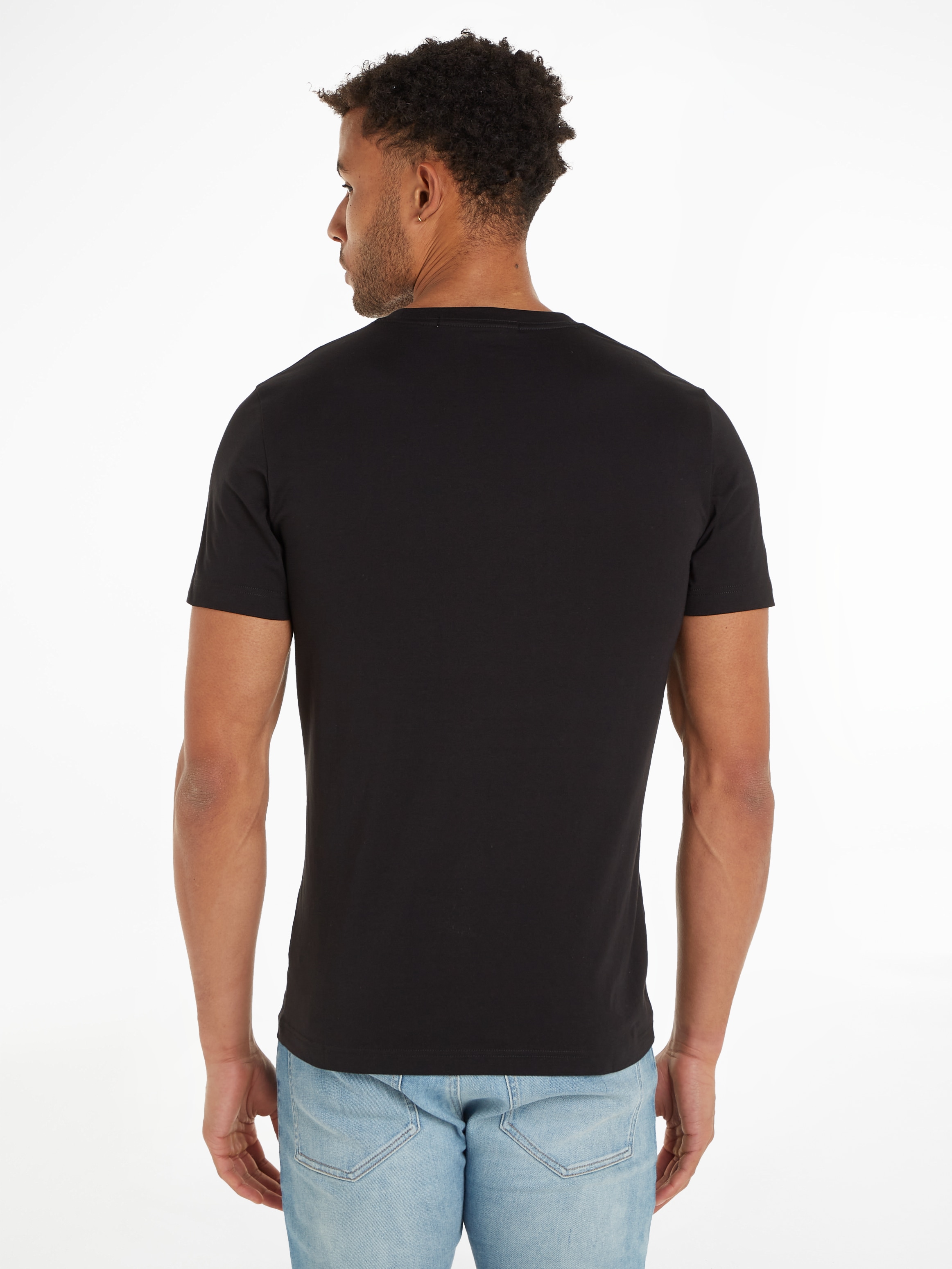 Calvin Klein Jeans T-Shirt »DISRUPTED OUTLINE MONOLOGO TEE«, mit Logodruck