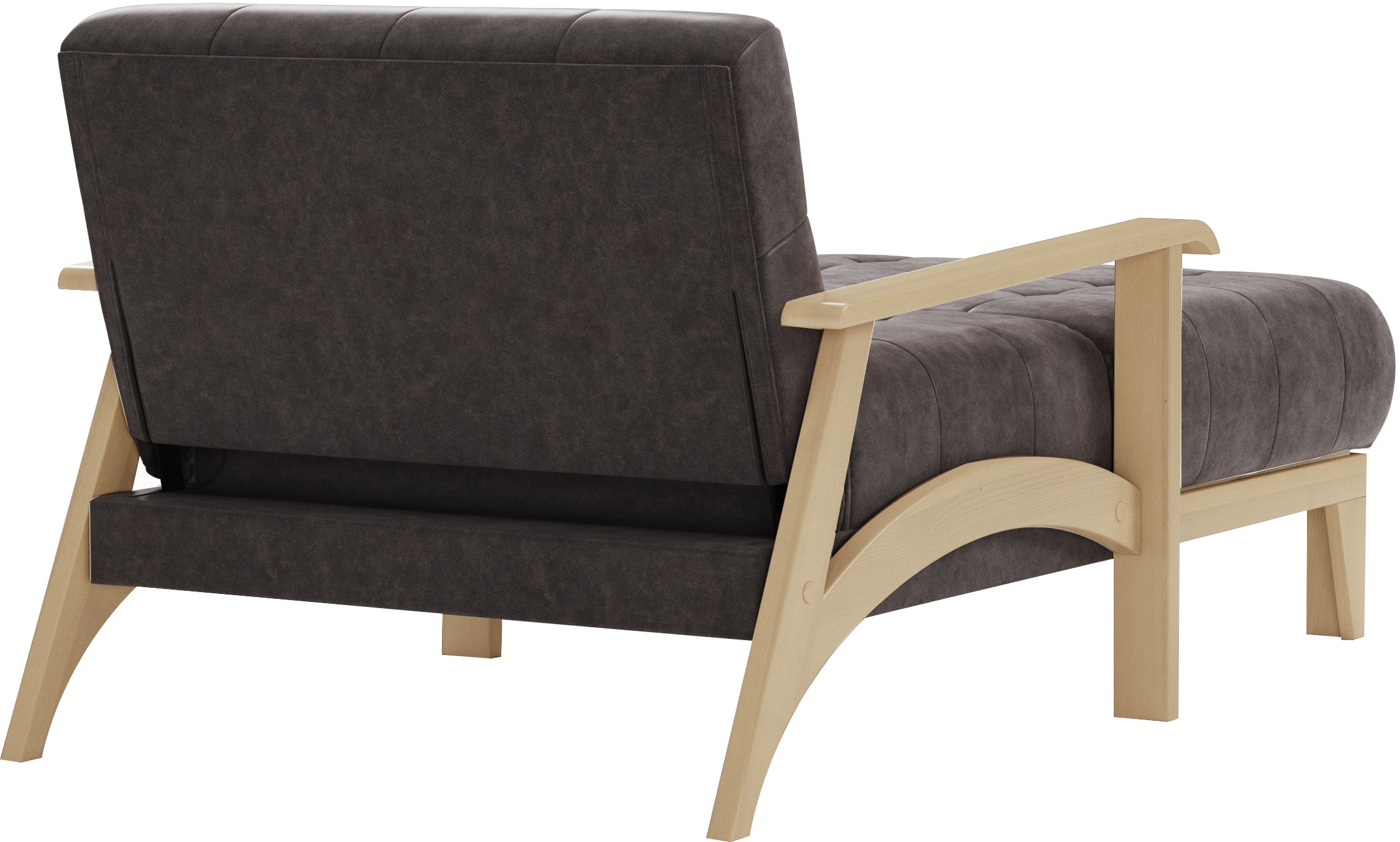 sit&more Recamiere »Billund«, Armlehnen aus Buchenholz in natur, verschiedene Bezüge und Farben