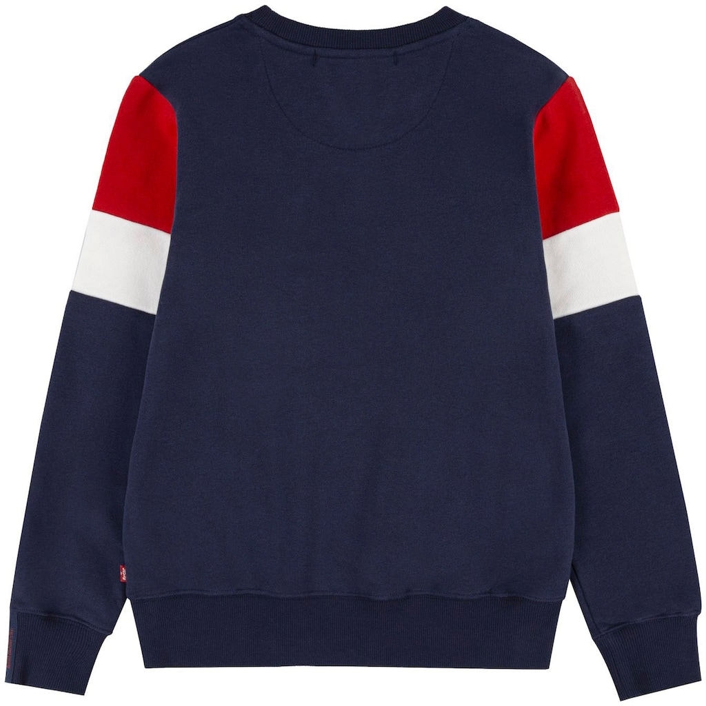 Levi's® Kids Sweatshirt »COLORBLOCKED CREW«