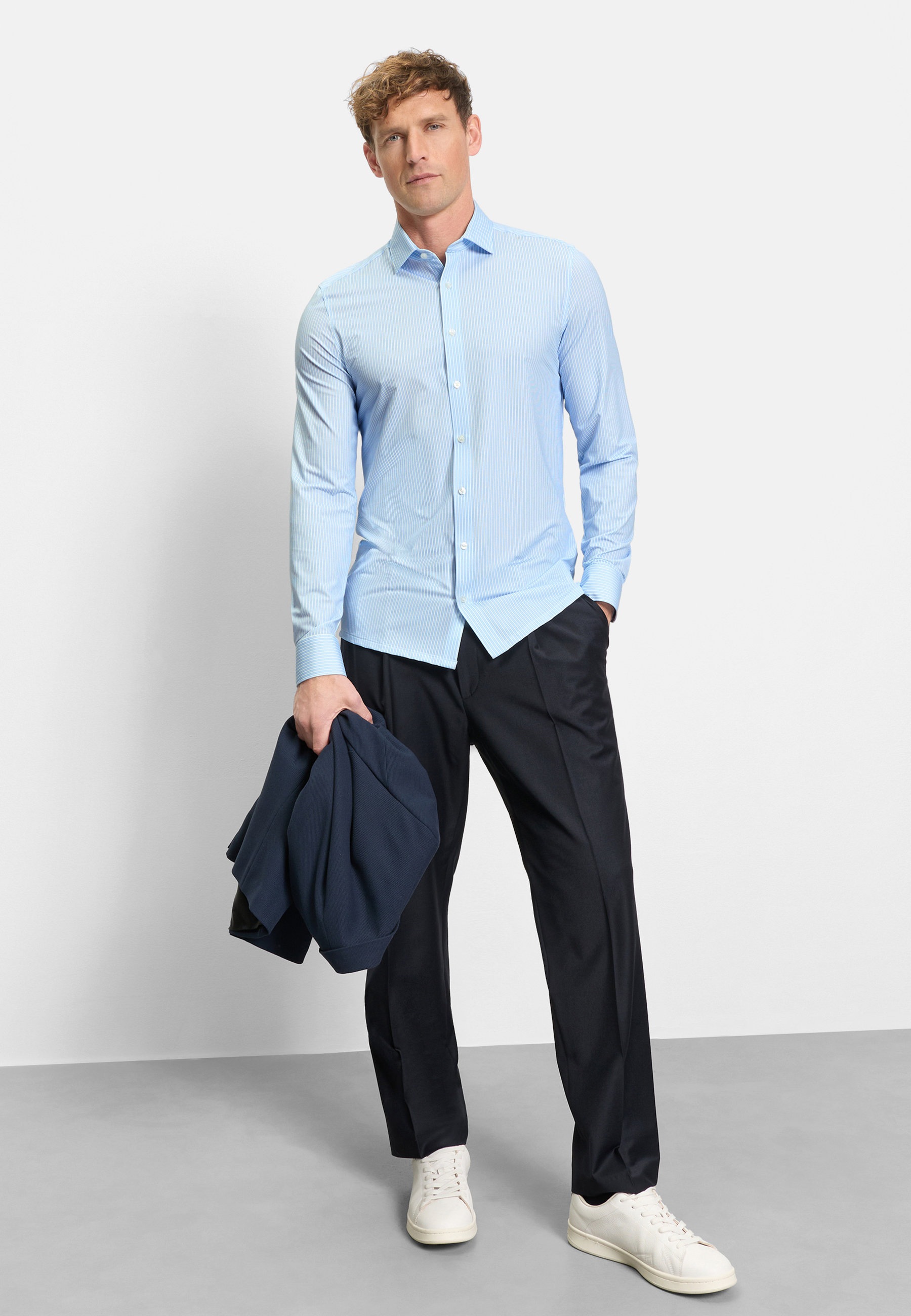 OLYMP Businesshemd »OLYMP Level Five 24/Seven, body fit, Modern Kent«