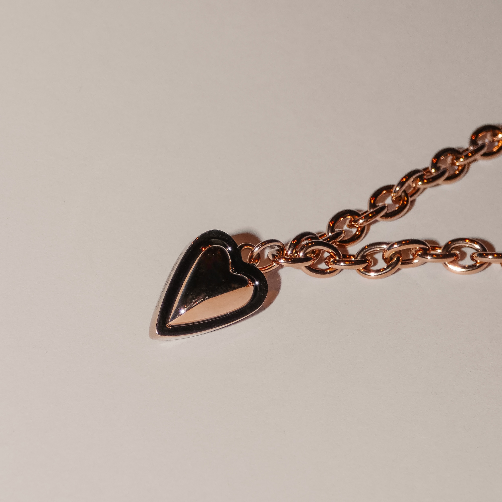 Liebeskind Berlin Kette mit Anhänger »Metal Heart, Herz«