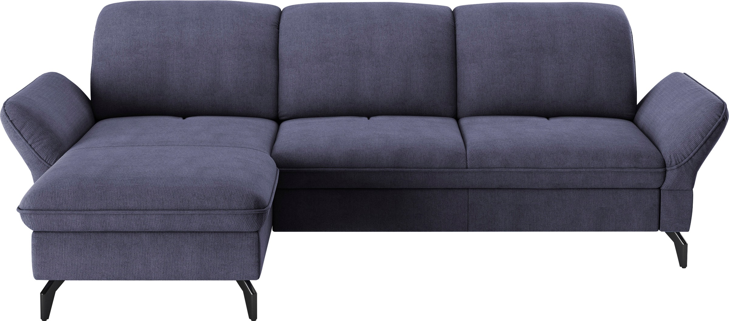 sit&more Ecksofa "Leandro L-Form" Wahlweise mit Bett-, Kopfteil - und Armle günstig online kaufen