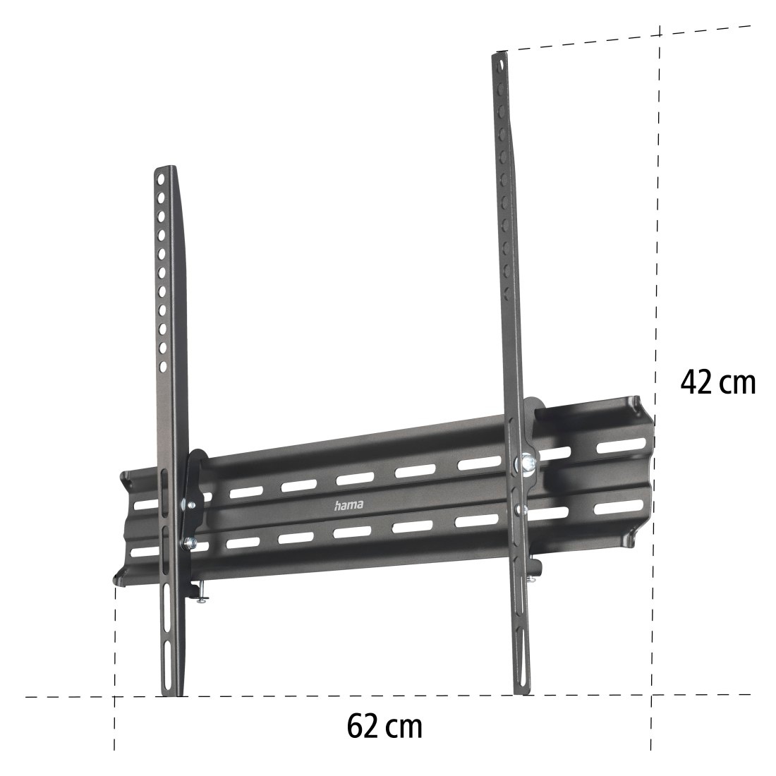 Hama TV-Wandhalterung »Wandhalterung (neigbar,32" - 75", VESA 600x 400)«, bis 191 cm Zoll