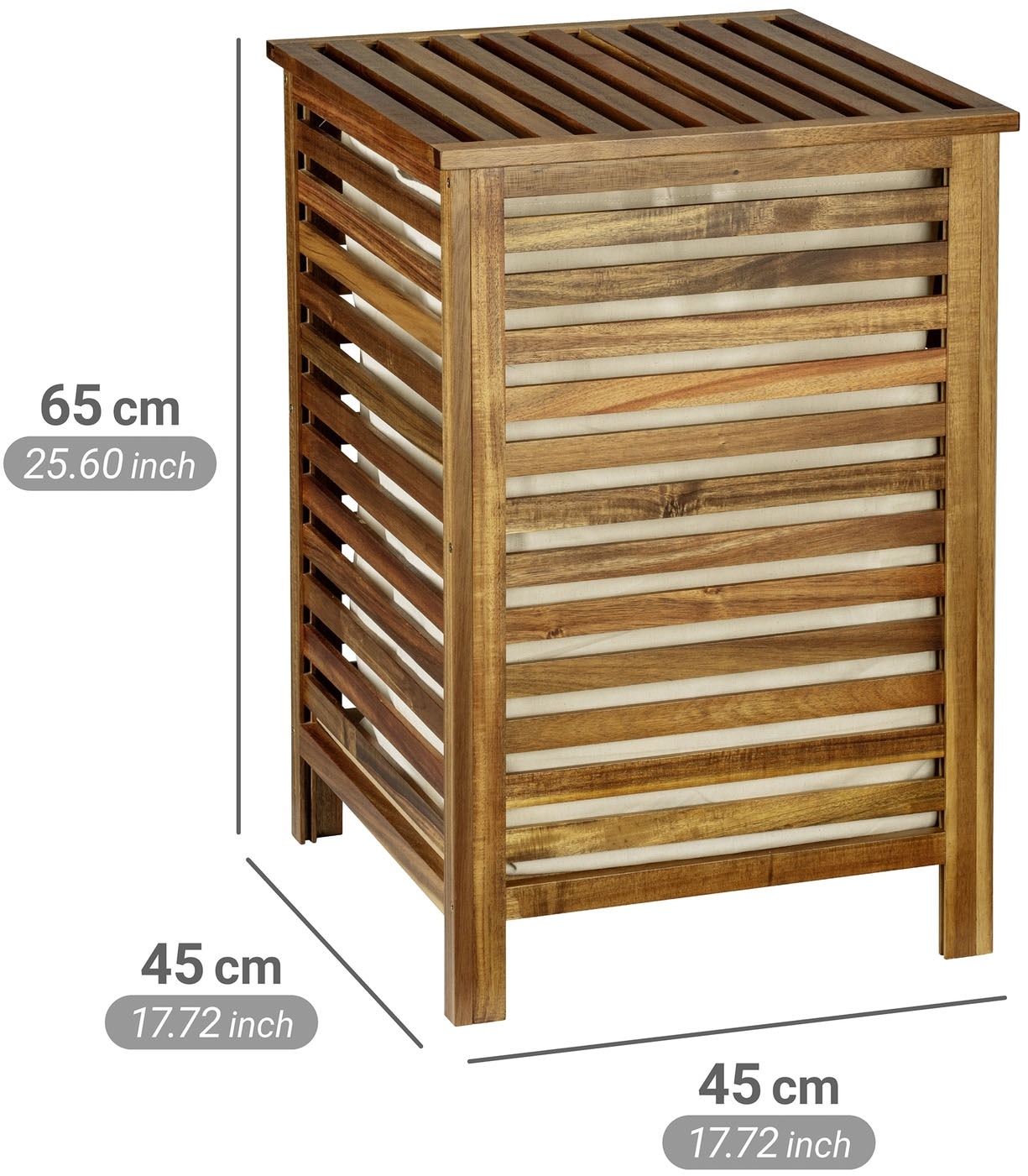WENKO Wäschetruhe »Fondi«