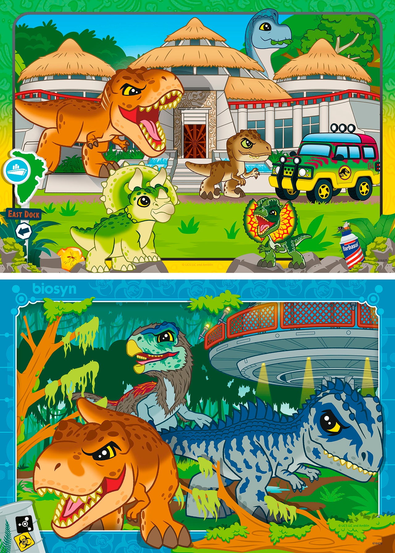 Ravensburger Puzzle »Leben in der Wildnis«, (48 tlg.), 2x24 Teile; Made in Europe