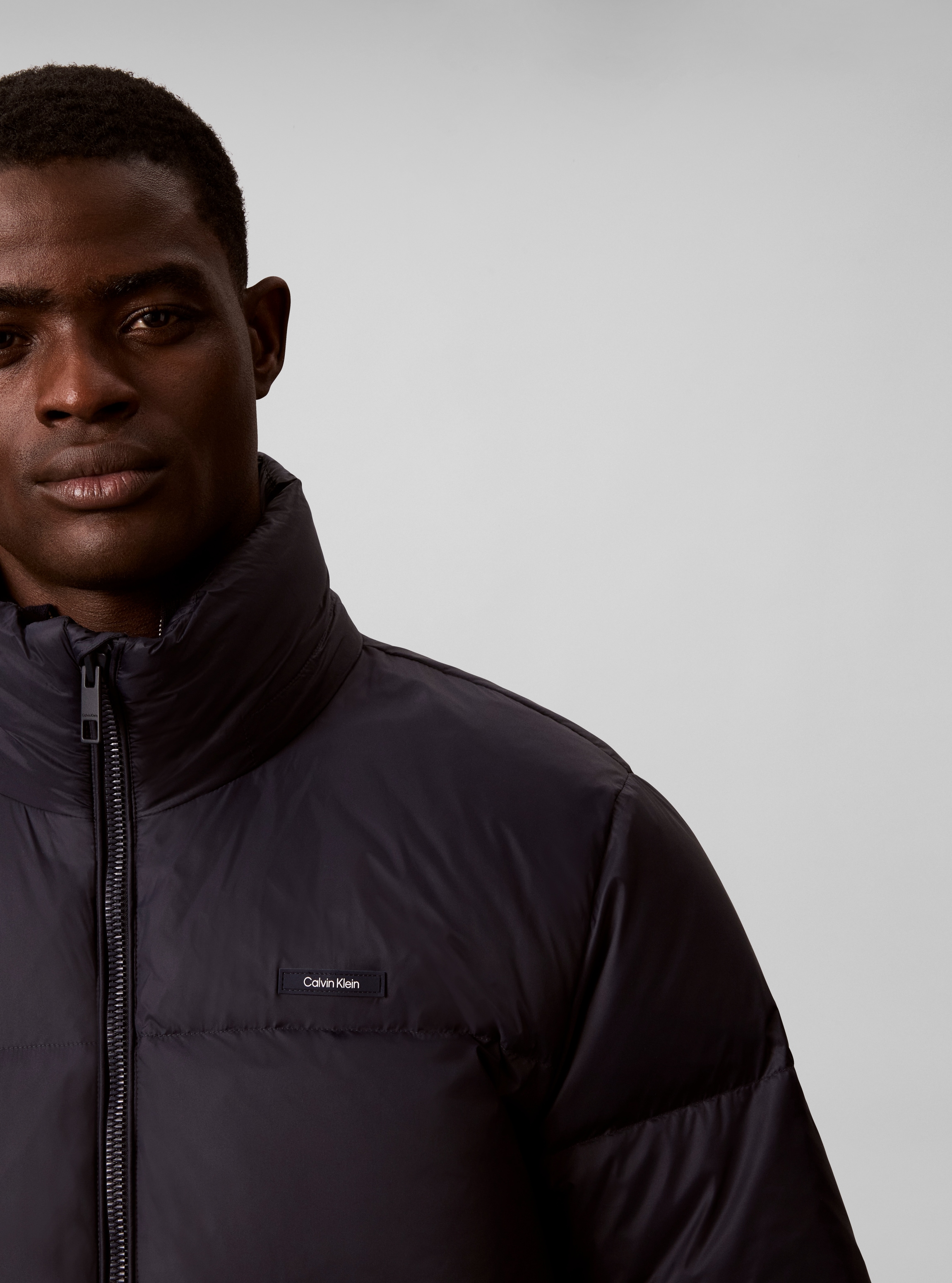 Calvin Klein Steppjacke »NYLON DETACHABLE HOOD DOWN« mit Kapuze Regular fit mit Kapuze