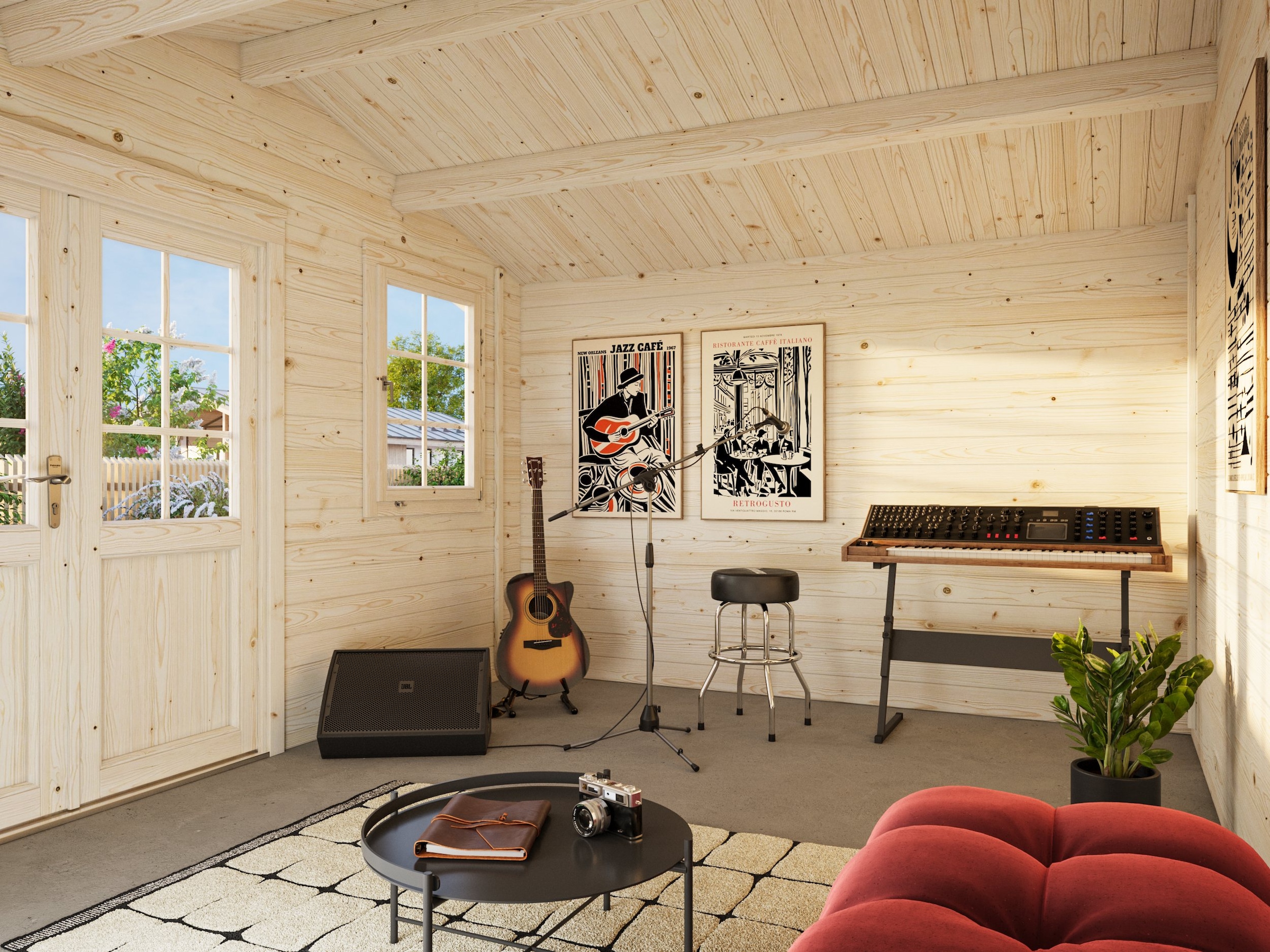 Palmako Gartenhaus »Klara« verschiedene Farben