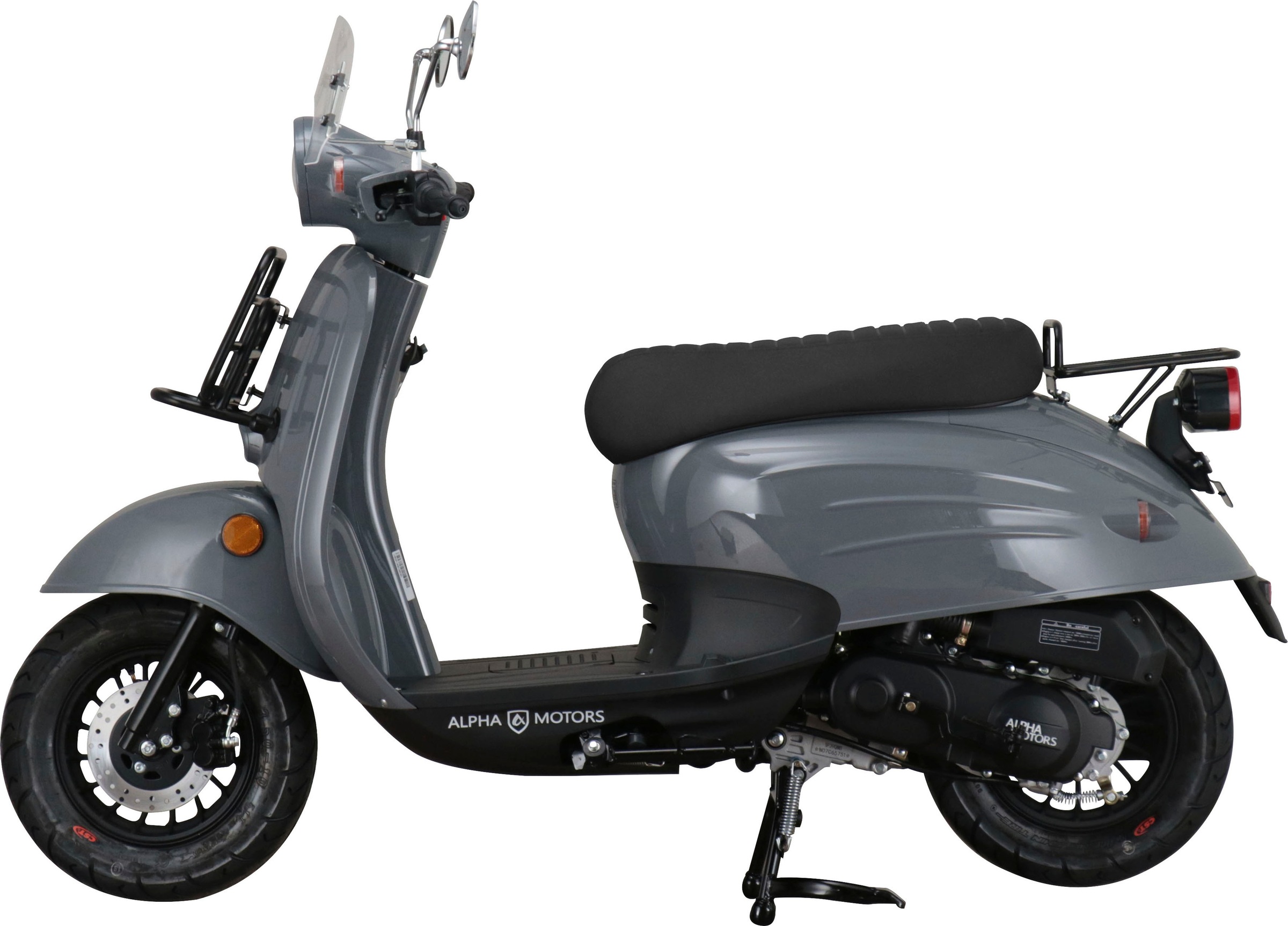 Alpha Motors Mofaroller »Adria«, 50 cm³, 25 km/h, Euro 5, 2,72 PS, (inkl. Windschild), mit Lenkerschloss und Windschild