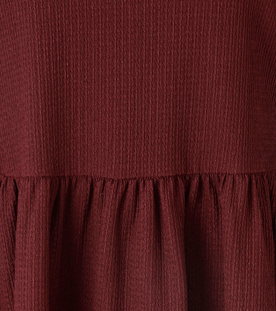 Aniston CASUAL Jerseykleid, aus strukturierter, elastischer Crepé-Qualität - NEUE KOLLEKTION