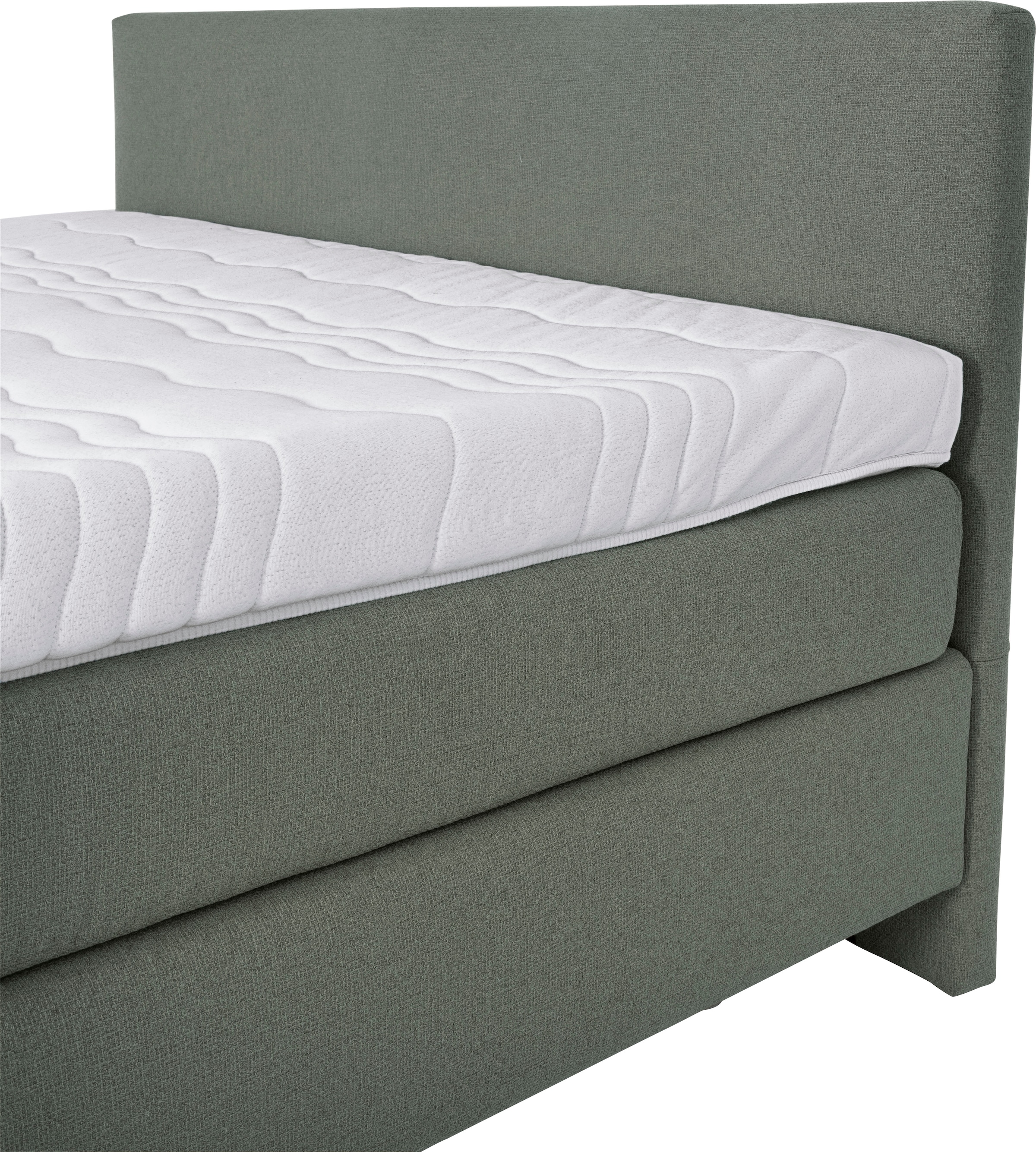 Die PlanBar Boxspringbett »OC-ON23163« inkl. Matratzen, Topper u. Bonellfederkern Unterbau, 160/180x200cm