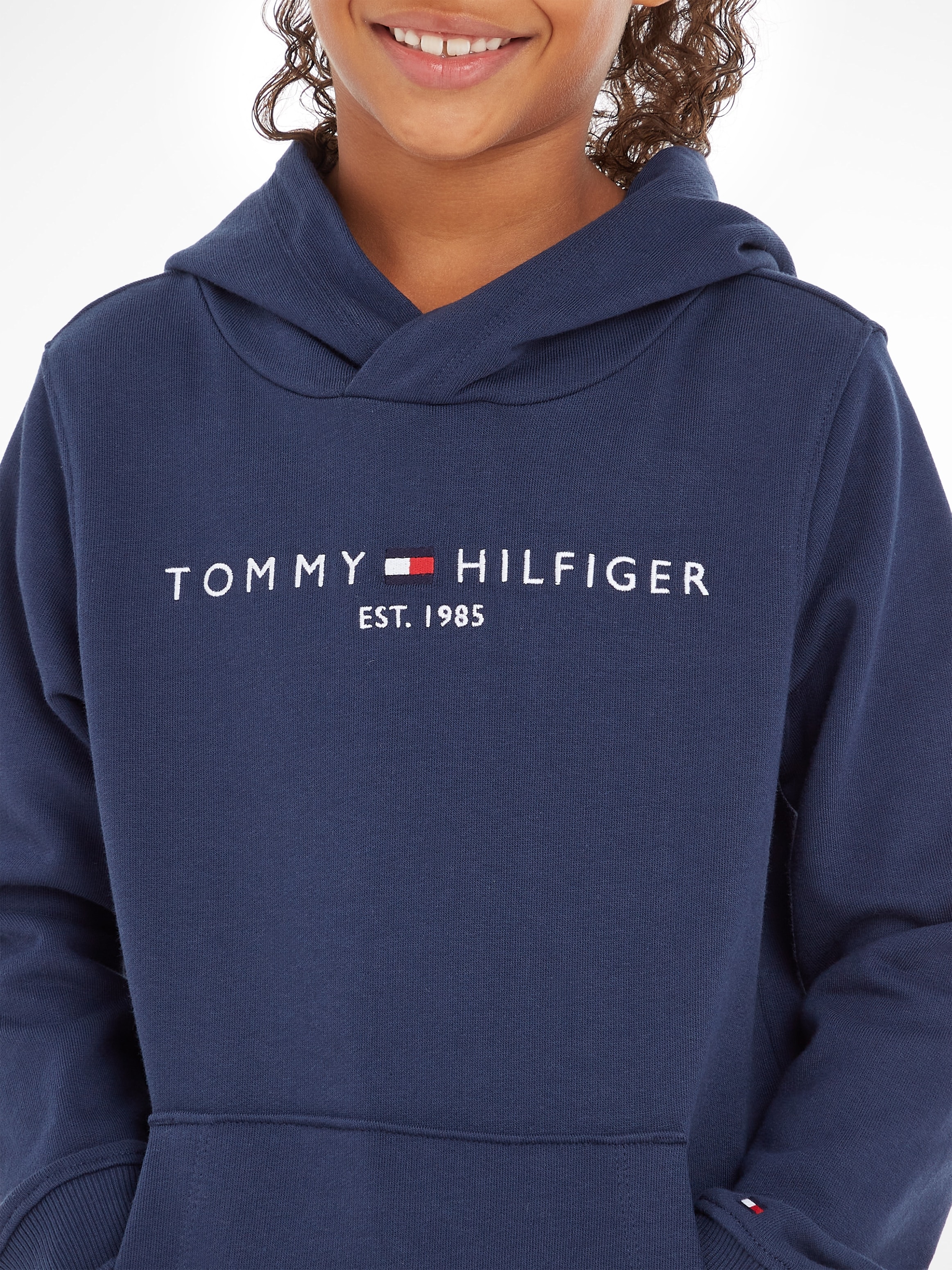 Tommy Hilfiger Kapuzensweatshirt »ESSENTIAL HOODIE«, Kinder Kids Junior MiniMe,für Jungen und Mädchen