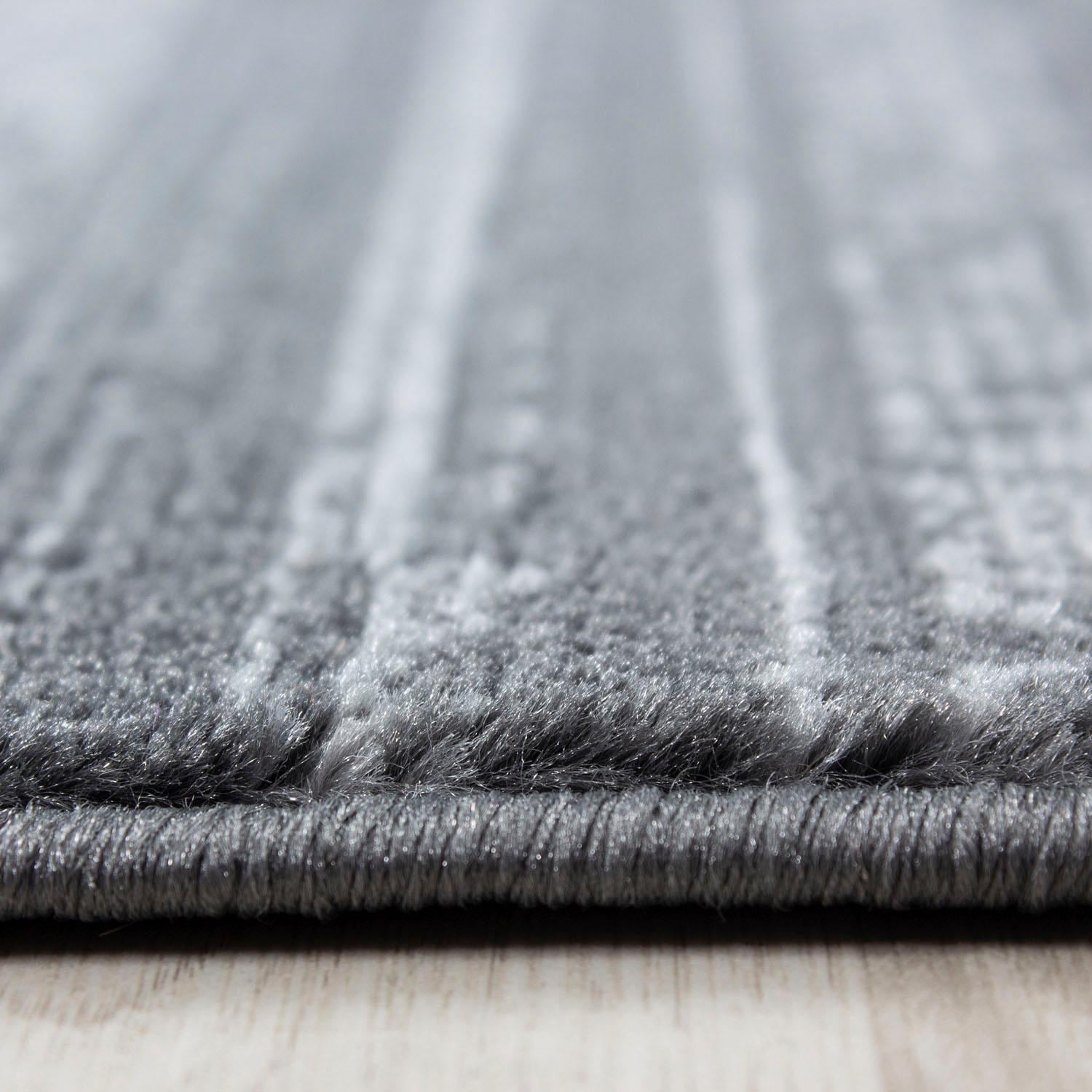 Ayyildiz Teppiche Teppich »Plus 8000«, rechteckig, 6 mm Höhe, Läufer, gestreifter Flachflor, robust, Webteppich, alle Räume