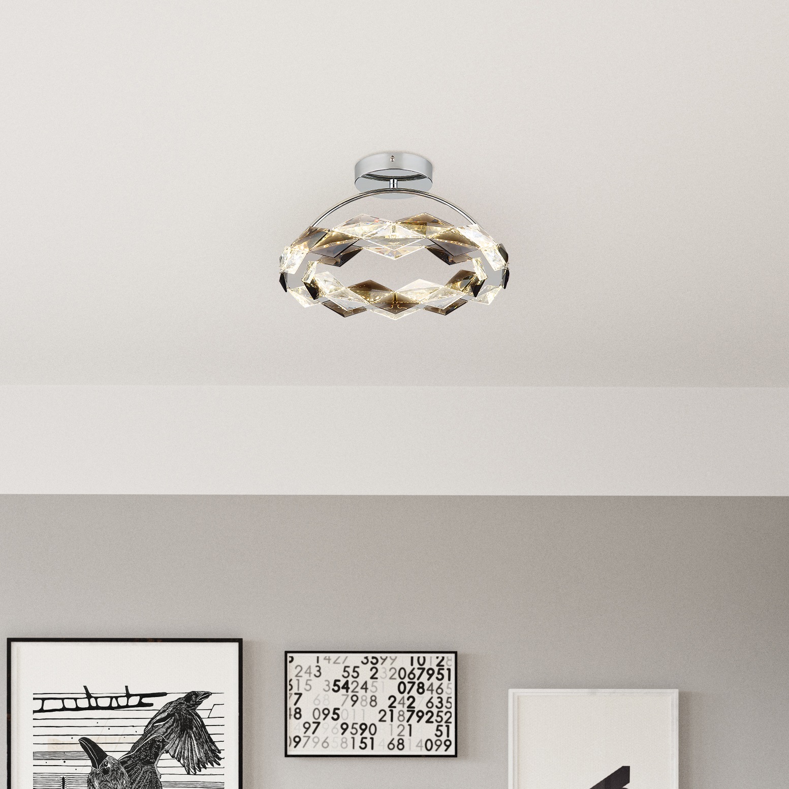 GLOBO LIGHTING LED Deckenleuchte »KARILION« LED-Modul Tageslichtweiß Decken günstig online kaufen