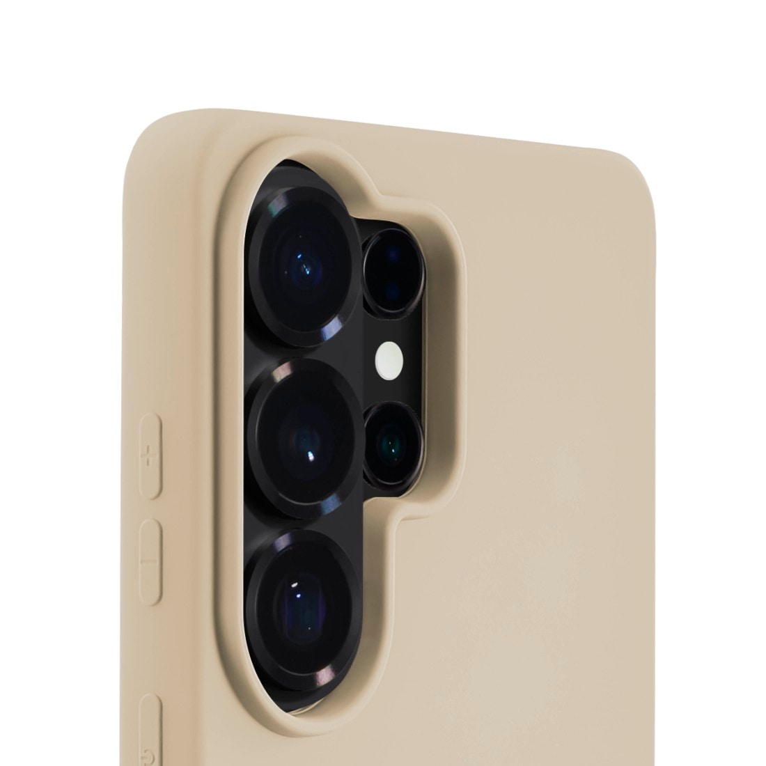Hama Smartphone-Hülle »Handyhülle für Samsung Galaxy S26 Ultra, Beige« Smartphones ultradünn, kratzfest, weiches Innenfutter
