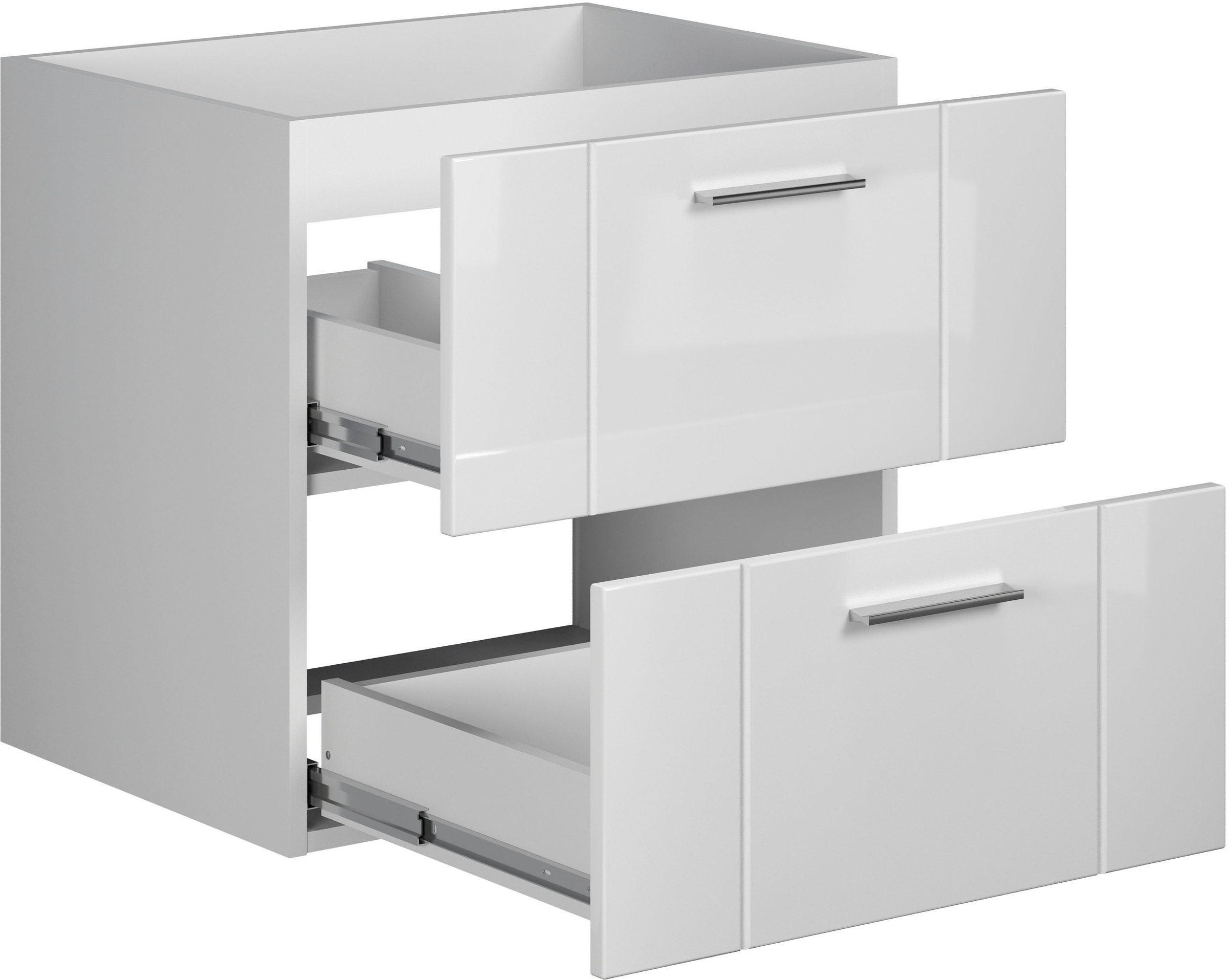 welltime Waschtisch »Prag« 1 Stk. tlg. Badmöbel inkl. Waschbecken, Breite 6 günstig online kaufen