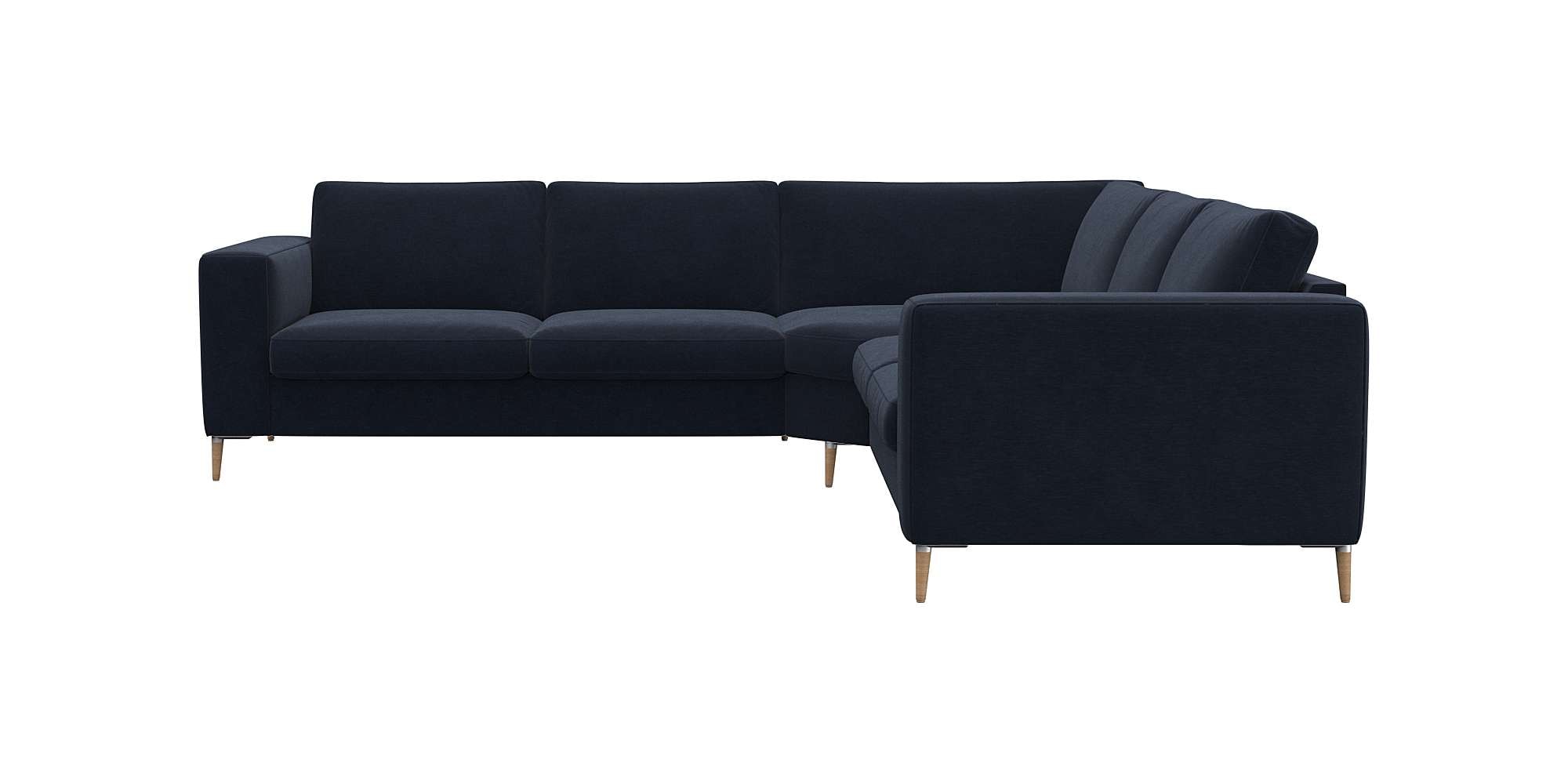 FLEXLUX Ecksofa "Fiore, gleichschenklig, super Sitzkomfort durch Kaltschaum günstig online kaufen