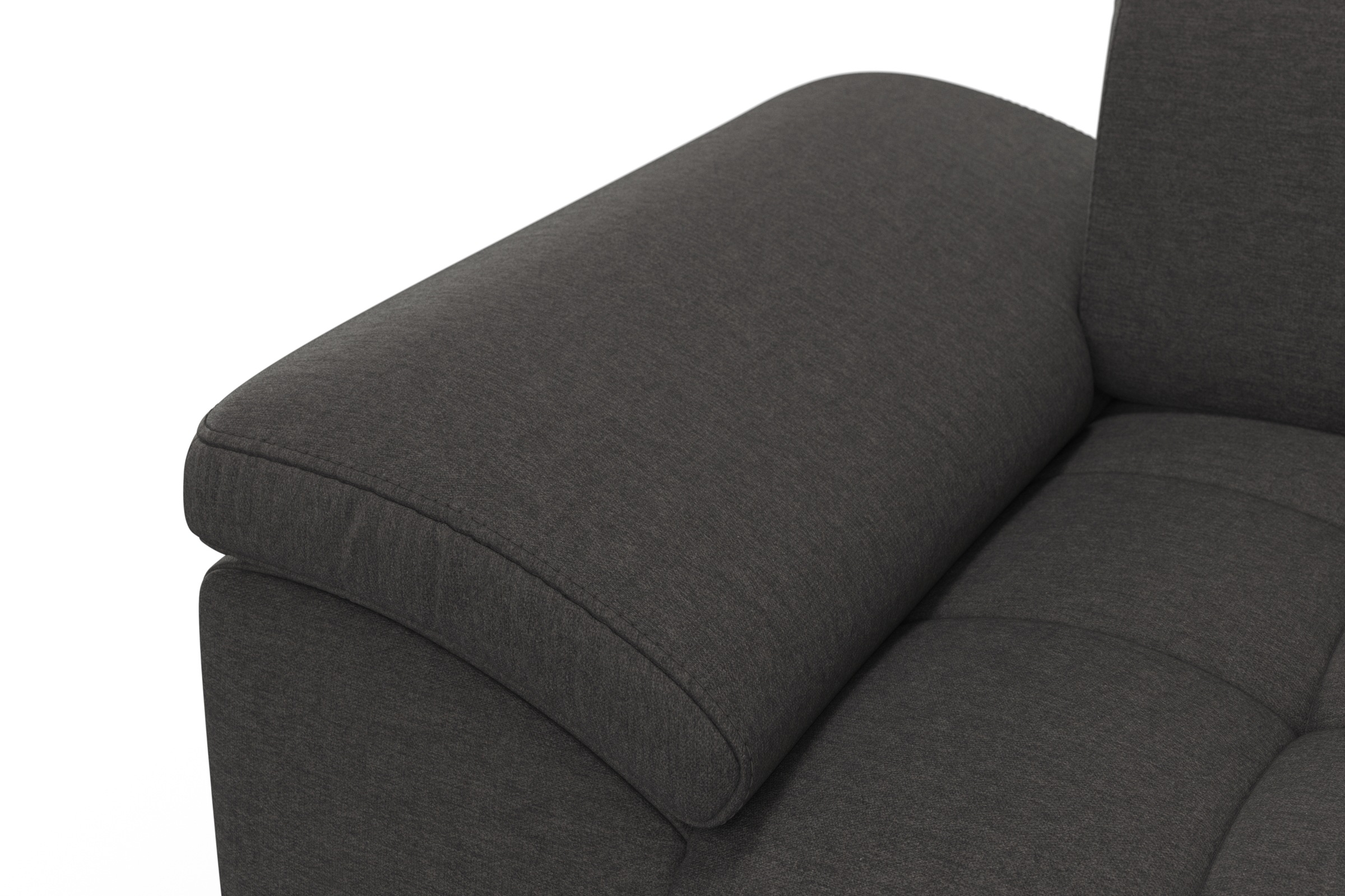 sit&more Ecksofa »Cool L-Form«, wahlweise mit Kopfteilverstellung und Vorziehsitz, motorisch