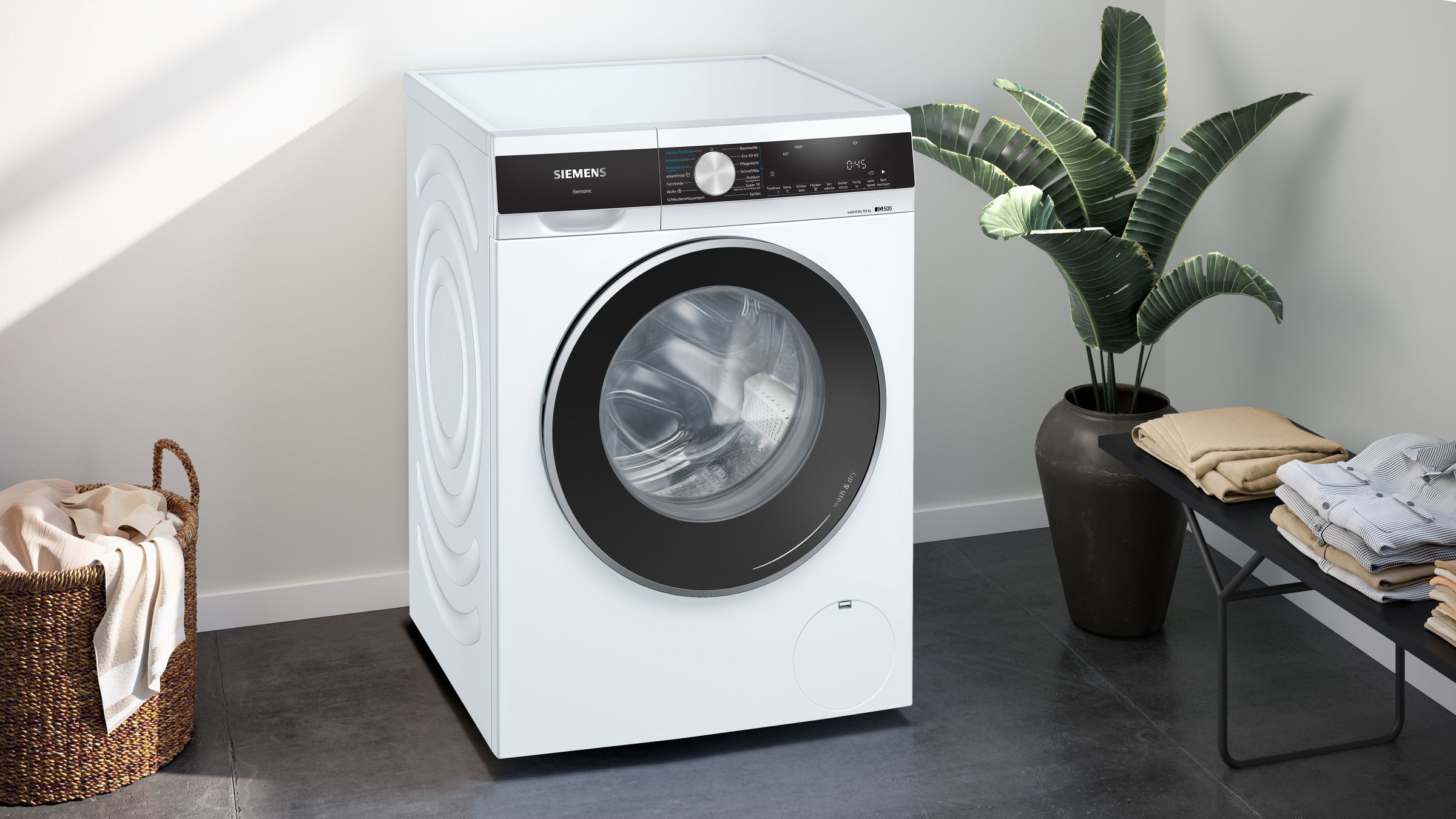 SIEMENS Waschtrockner »WN44G241«, iQ500