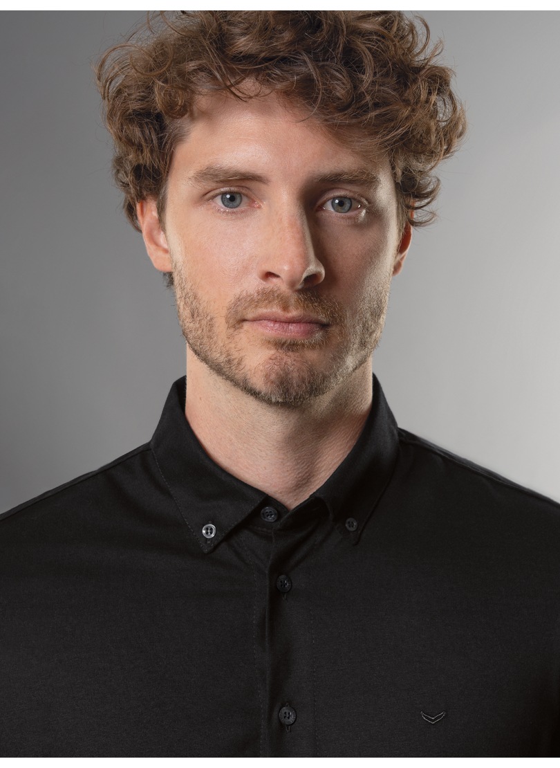 Trigema Poloshirt »TRIGEMA Business-Hemd aus DELUXE-Single-Jersey«, (1 tlg.)