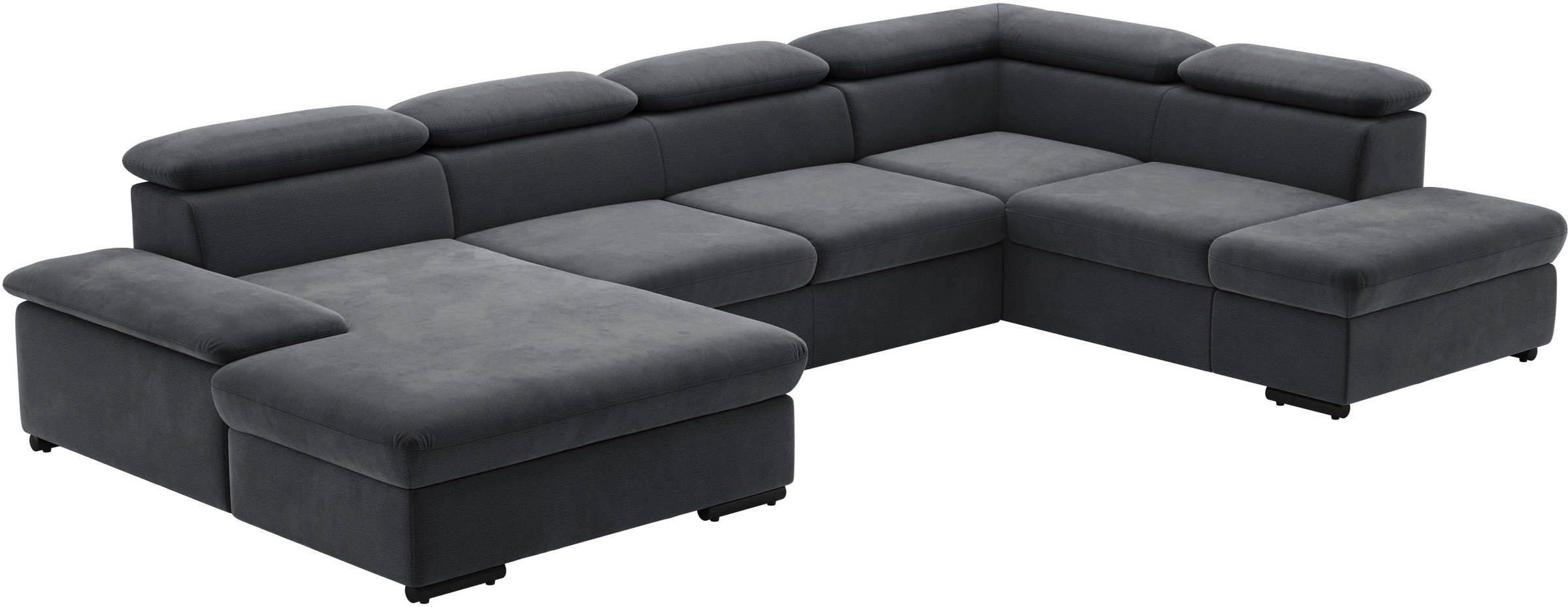 sit&more Wohnlandschaft »Alcudia U-Form«, wahlweise mit Bettfunktion