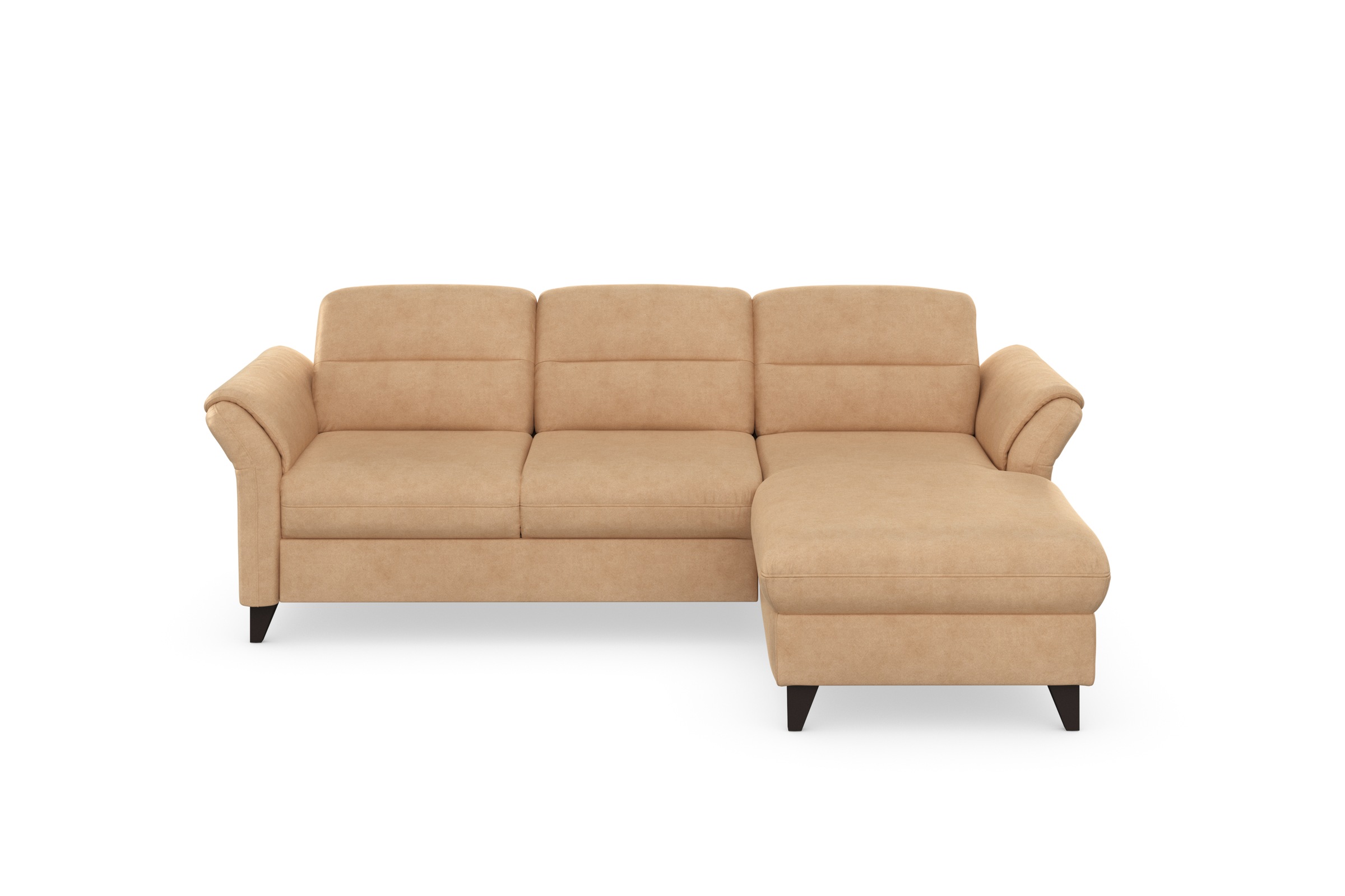 sit&more Ecksofa »Mellum L-Form«, Federkern, wahlweise mit Bettfunktion, Bettkasten und Armteilfunktion