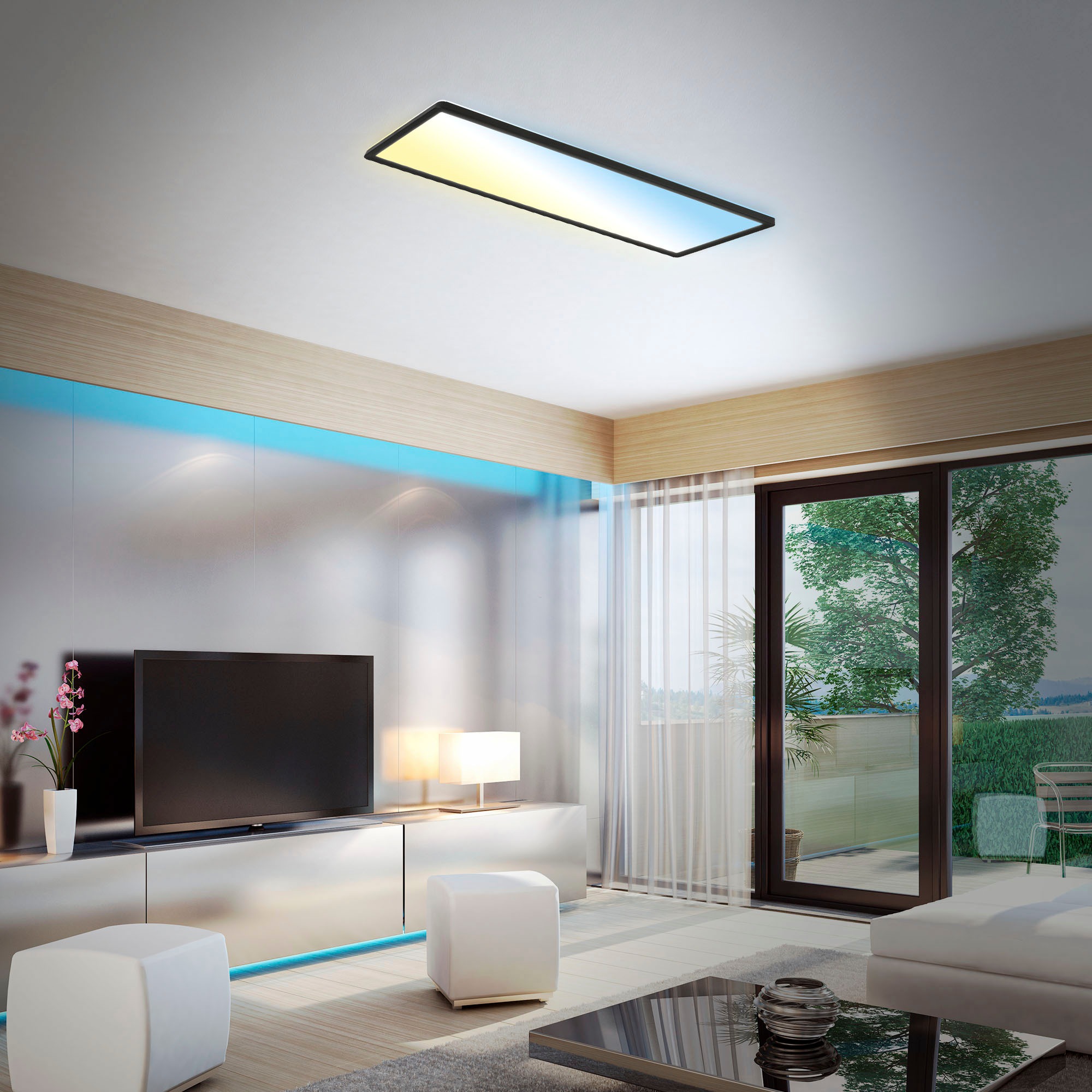 Briloner Leuchten LED Panel »7403015 SLIM«, Leuchtmittel LED-Board   LED fe günstig online kaufen
