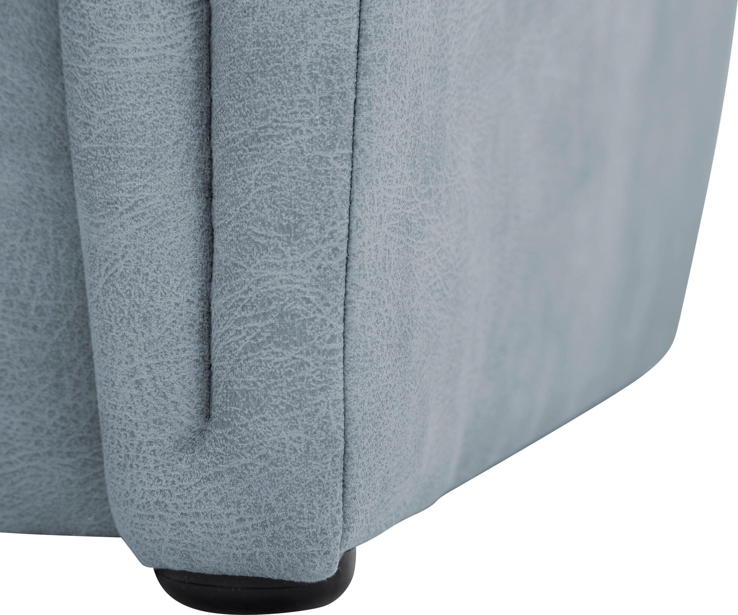 VILLA BECK Polstergarnitur »Lugano«, (Set, 3 tlg.), Kopfteilverstellung, in Sitzhöhe 46 cm, 3-Sitzer und 2x Sessel