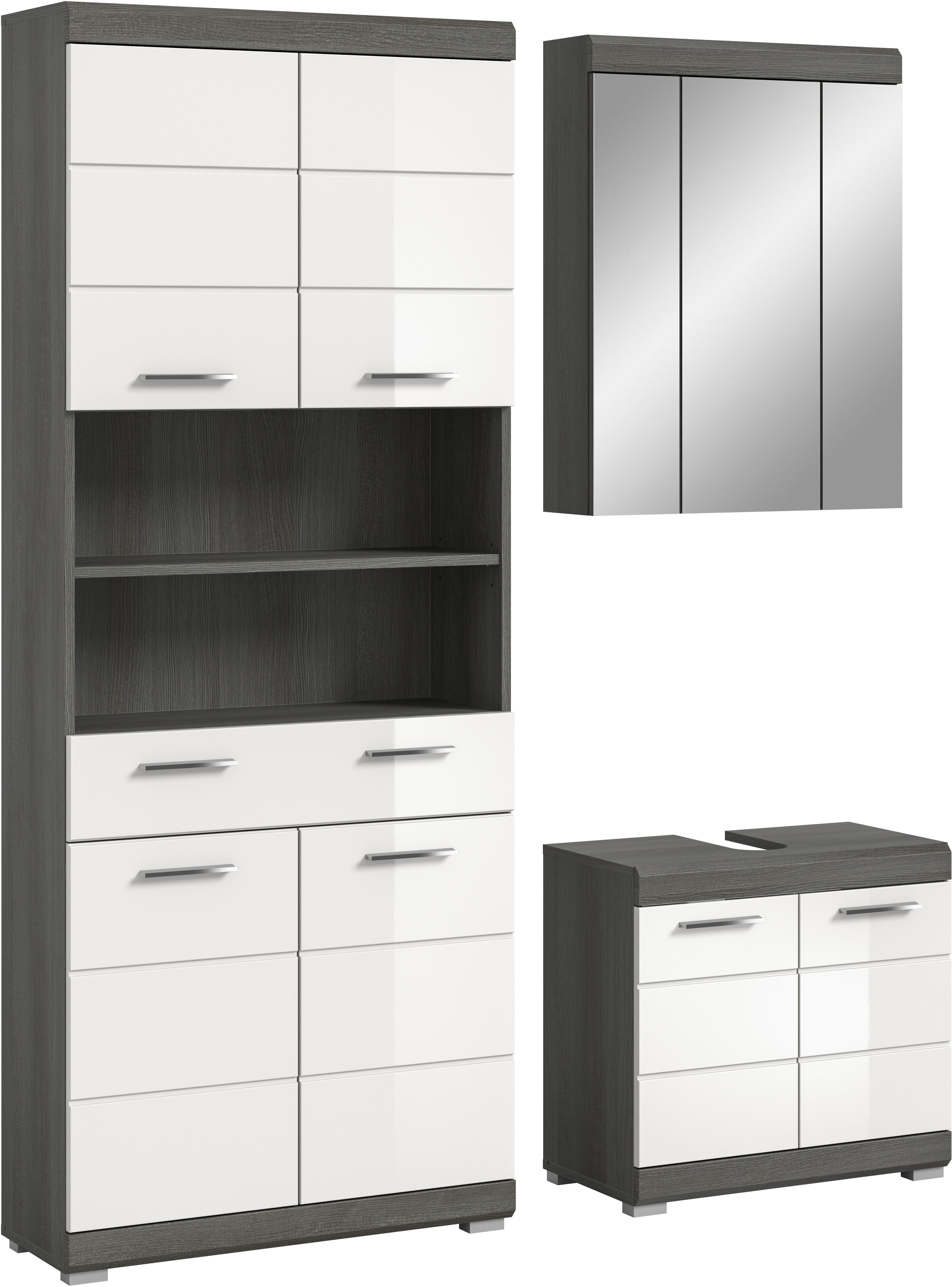 INOSIGN Badmöbel-Set »SIENA, TOPSELLER!, Breite 149cm, 3-teiliges Set«, (Se günstig online kaufen