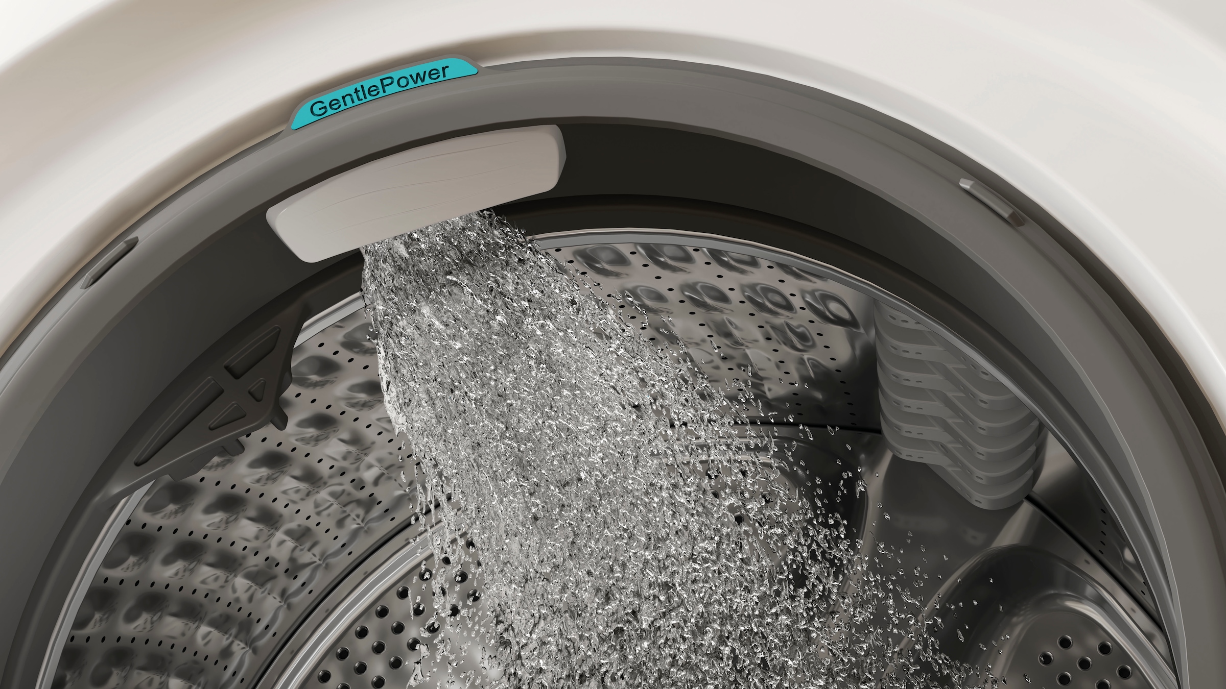 BAUKNECHT Waschmaschine »B8 09AD SILENCE DE«, 10 kg, 1400 U/min, Gentle Power-Technologie, Auto Dose, Vollwasserschutz