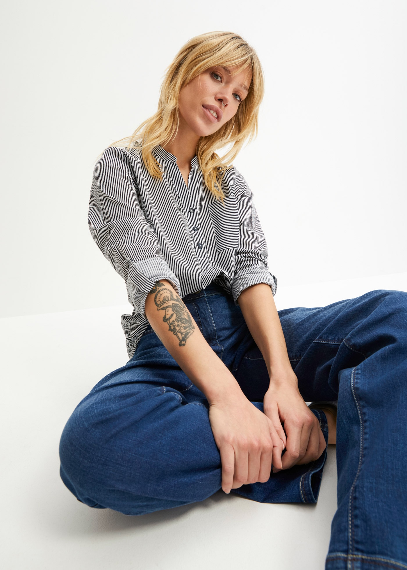 bonprix Tunika »Baumwoll Tunika« Baumwoll Tunika