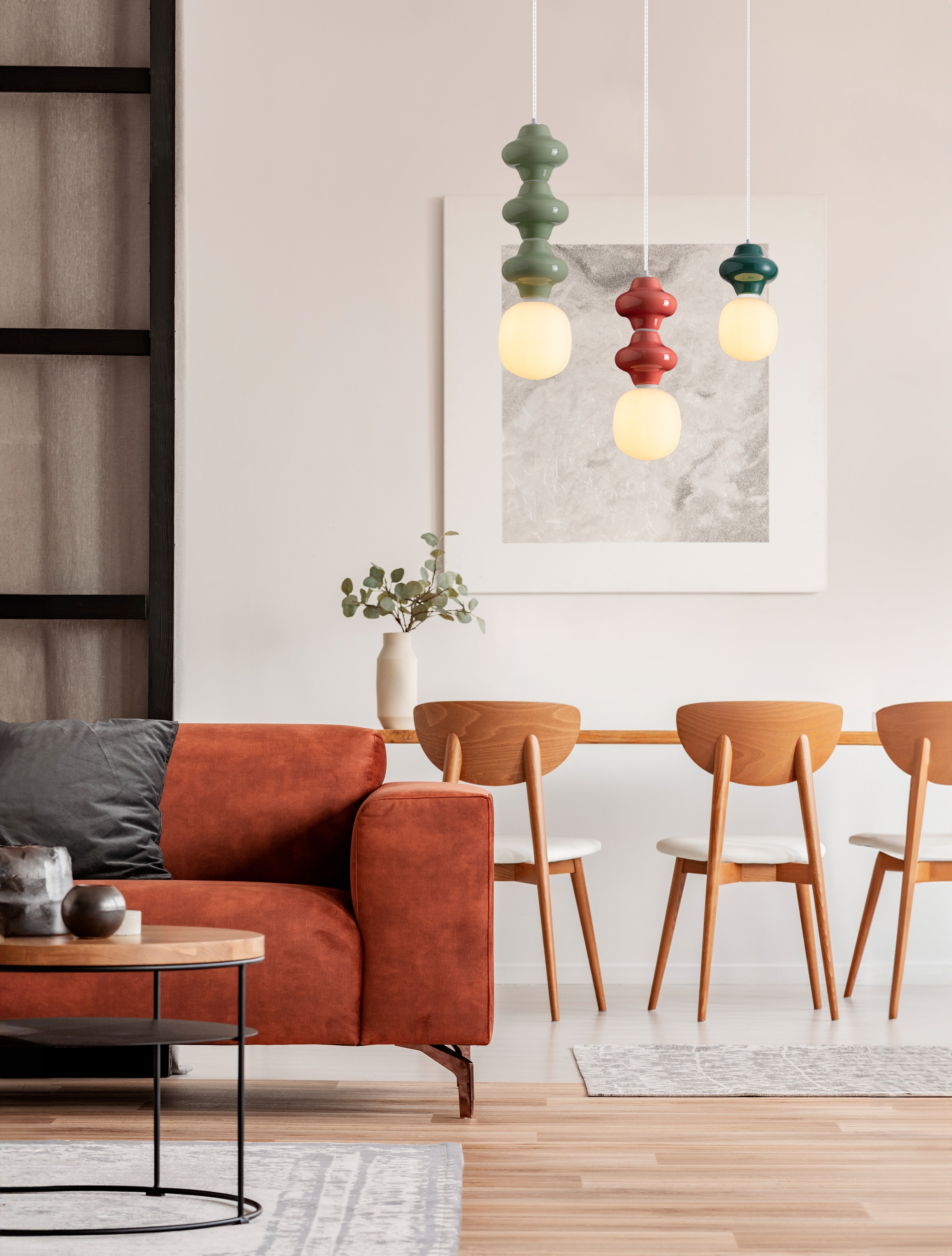 Nova Luce Pendelleuchte »CLIO« E14 1 Stk. günstig online kaufen