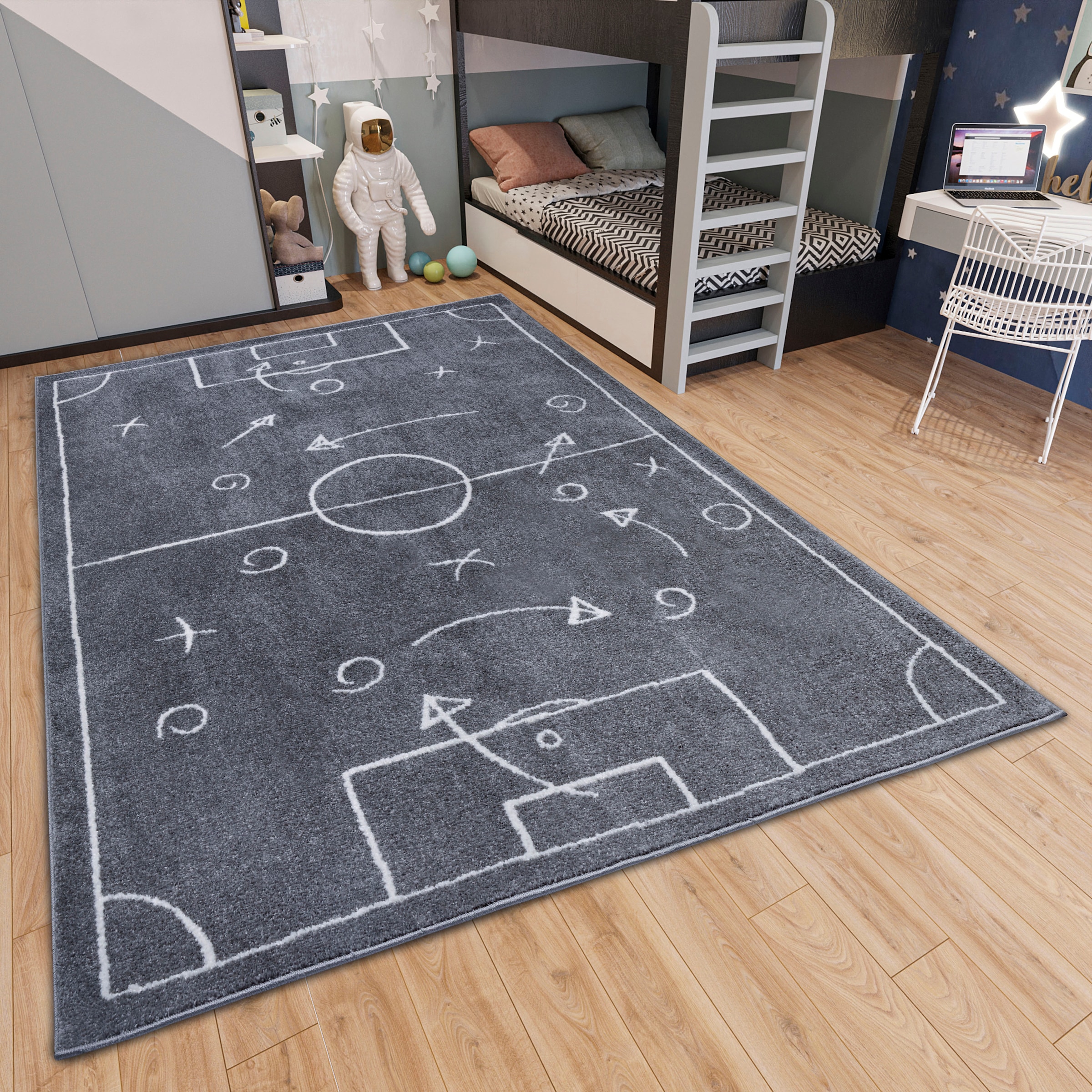HANSE Home Kinderteppich »Adventures Gameplan«, rechteckig, 7 mm Höhe, Spielteppich, fest, Kinderzimmer, Kurzflor, Spielunterlage
