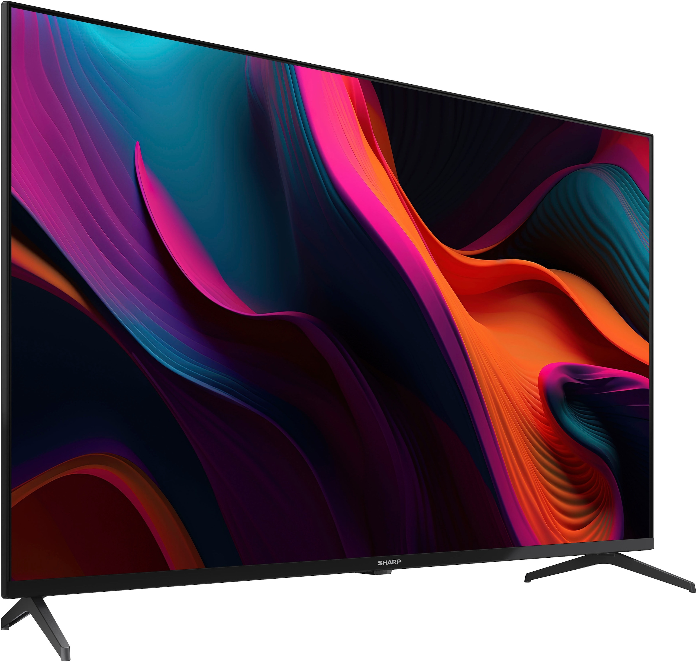 Sharp LED-Fernseher »4T-C43GLx«, 4K Ultra HD, Google TV-Smart-TV, 4K Ultra HD, Dolby Atmos, Dolby Vision, HDMI 2.1 mit eARC)