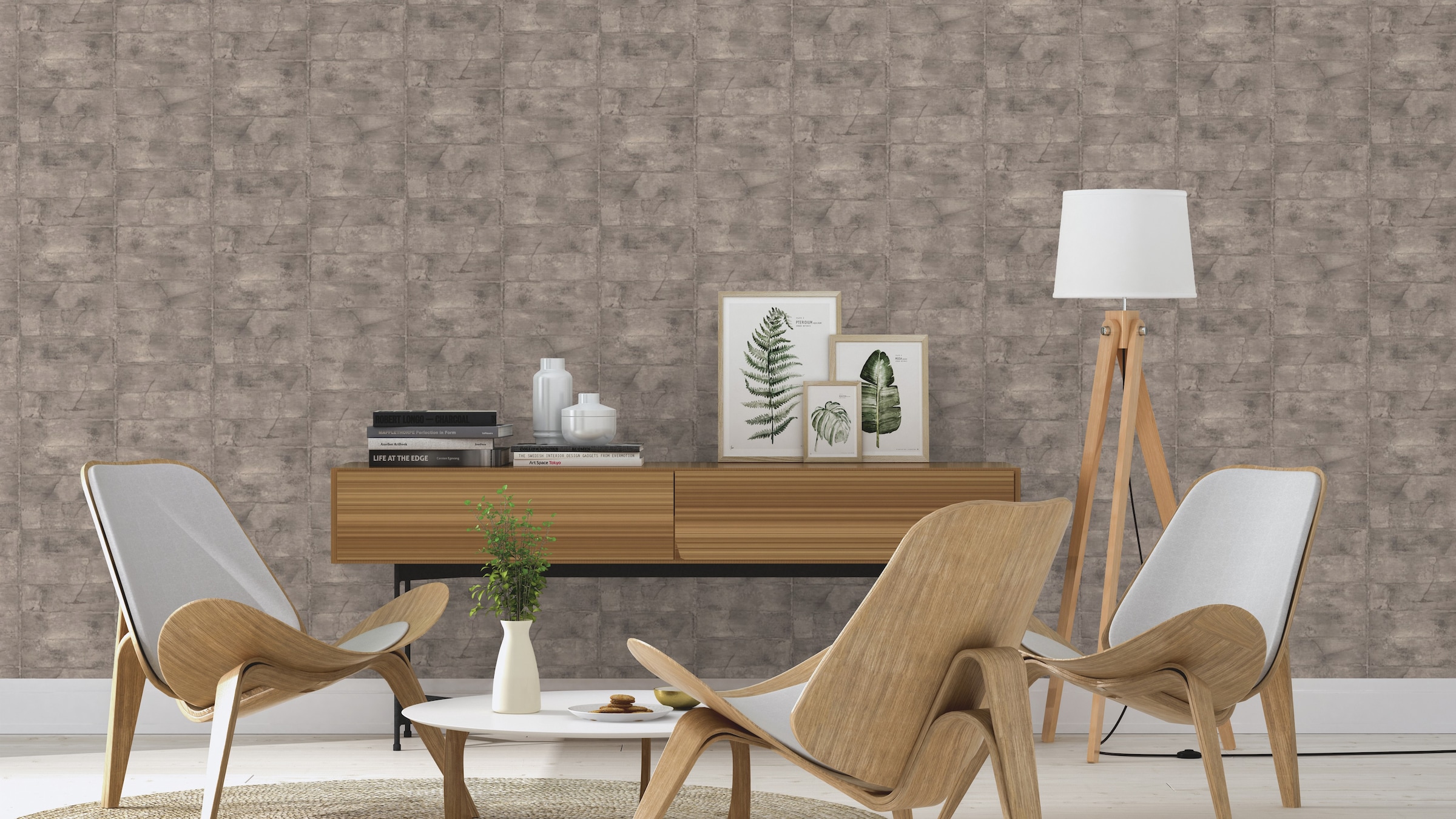 Rasch Vliestapete »Concrete«, 3D-Optik