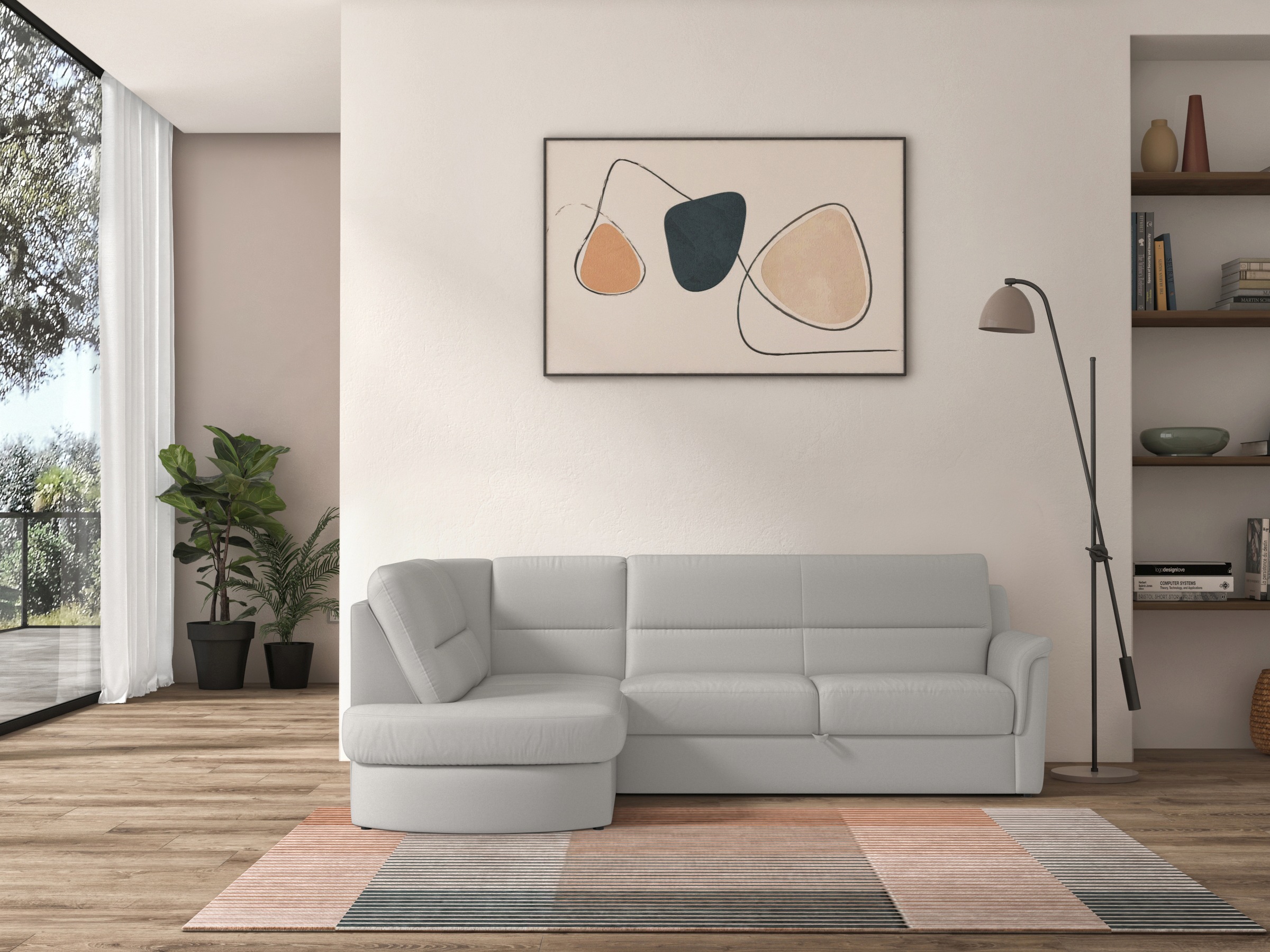 sit&more Ecksofa "Panini L-Form", wahlweise mit Vorziehsitz und Bettkasten günstig online kaufen