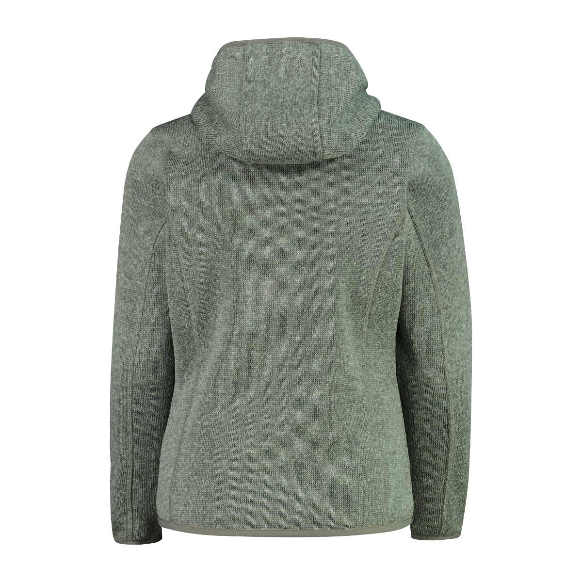 CMP Strickfleecejacke mit Kapuze Übergangsjacke für Kinder, mit Kapuze, mit Reißverschlusstaschen