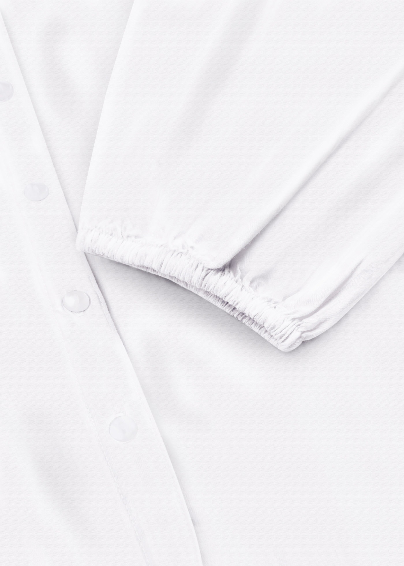 bonprix Langarmbluse »Oversize-Bluse aus reiner Baumwolle« Oversize-Passform, mit V-Ausschnitt, aus Baumwolle