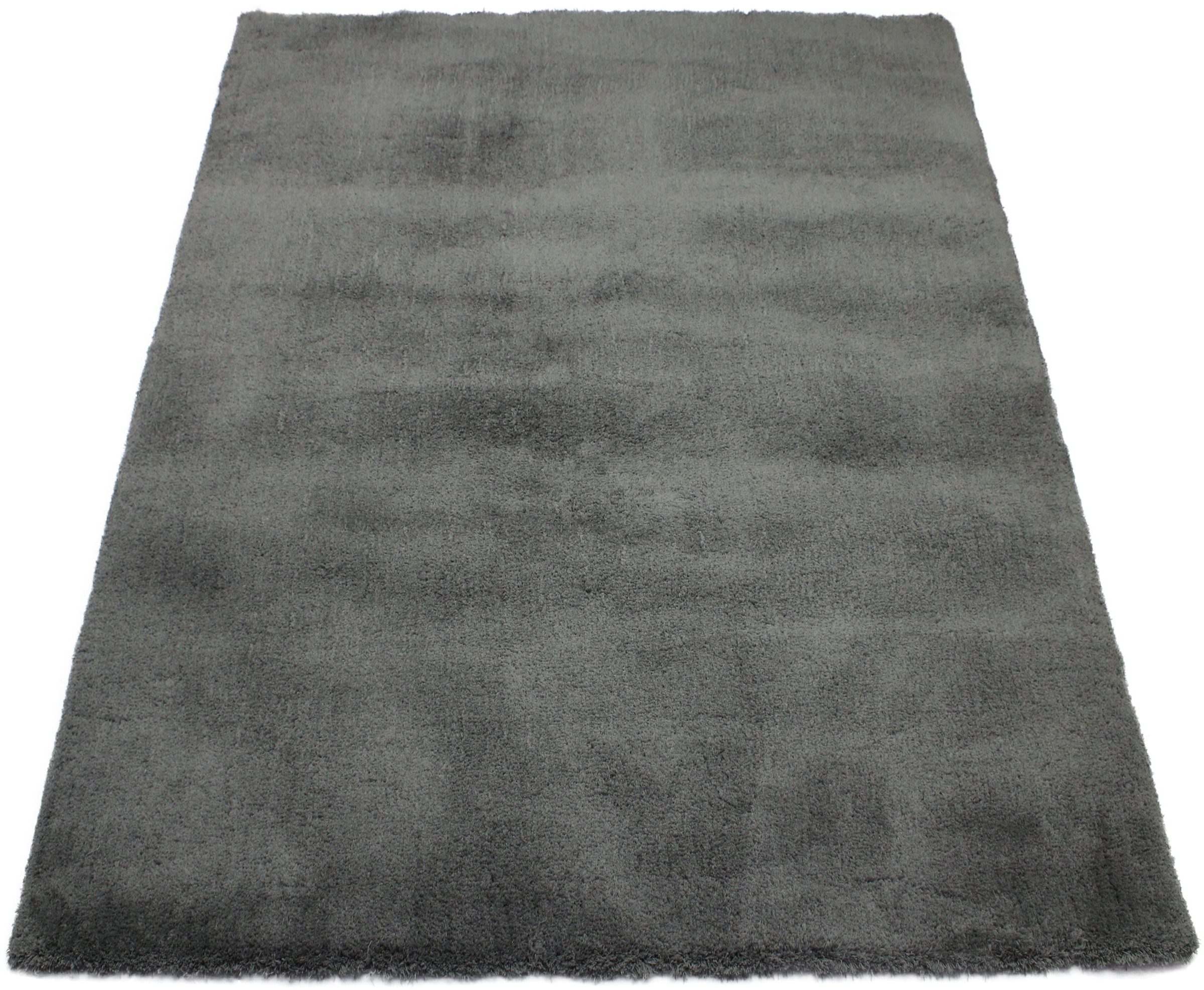 my home Hochflor-Teppich »Microfaser Teppich Magong, besonders weich, sehr feiner Flor«, rechteckig, 25 mm Höhe, uni, Wohnzimmer, Schlafzimmer, Kinderzimmer, auch rund und als Läufer