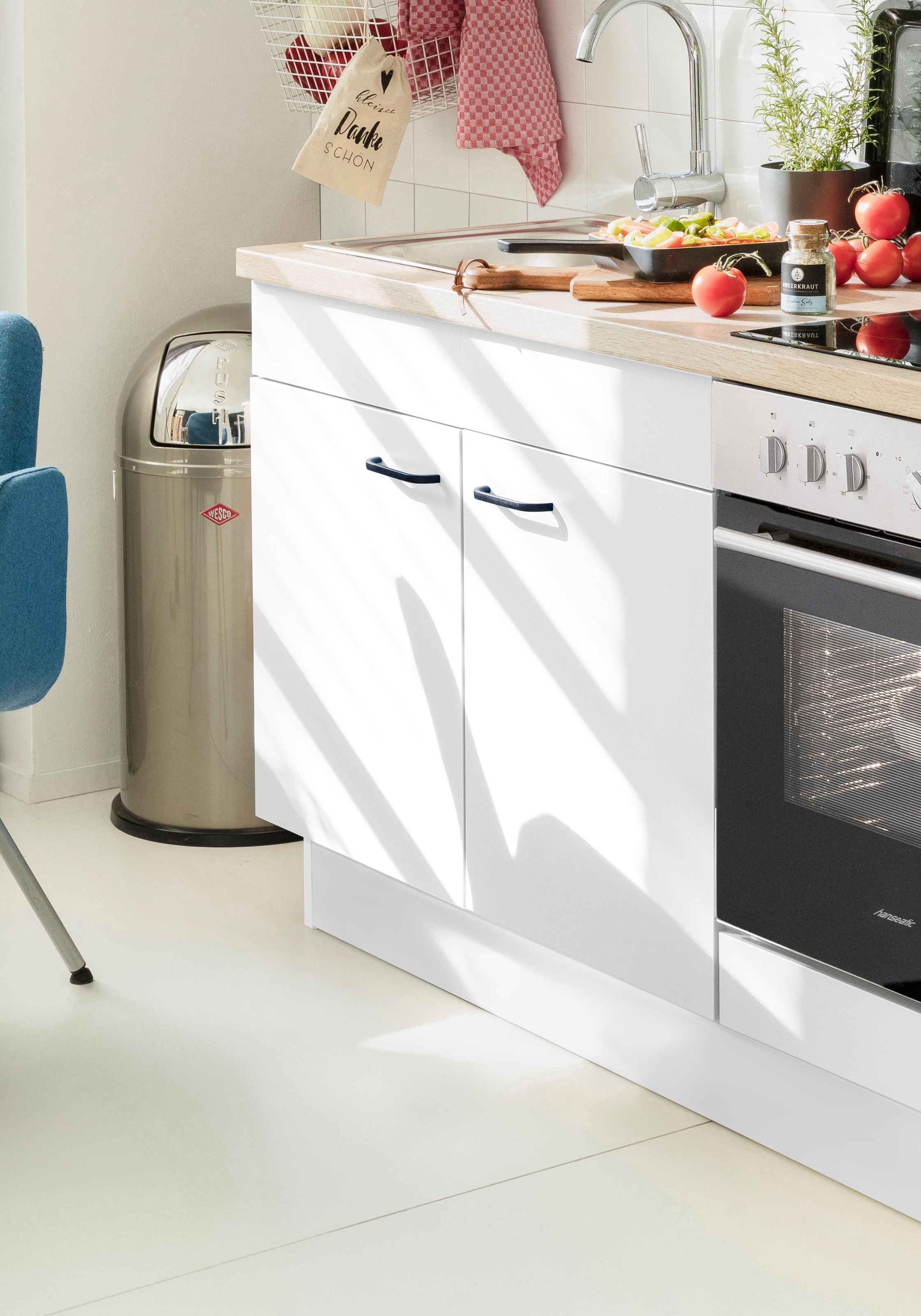 OPTIFIT Spülenschrank »Elga«, mit Soft-Close-Funktion, höhenverstellbaren Füßen, Breite 100 cm