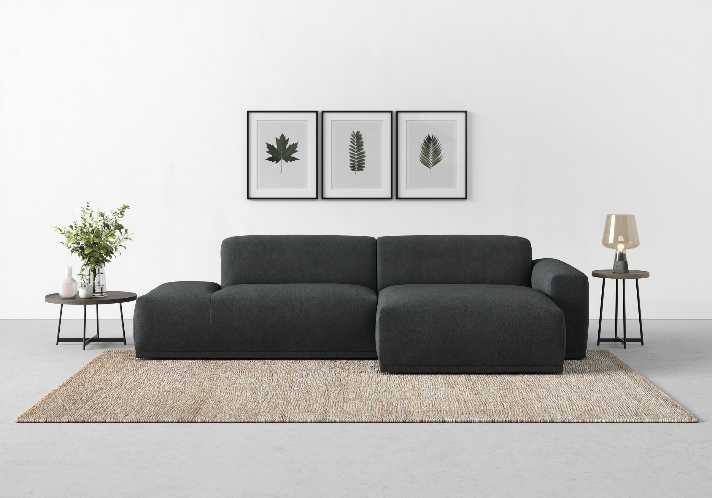 TRENDMANUFAKTUR Ecksofa »Braga, mit hochwertigem Kaltschaum, L-Form, in Cor günstig online kaufen