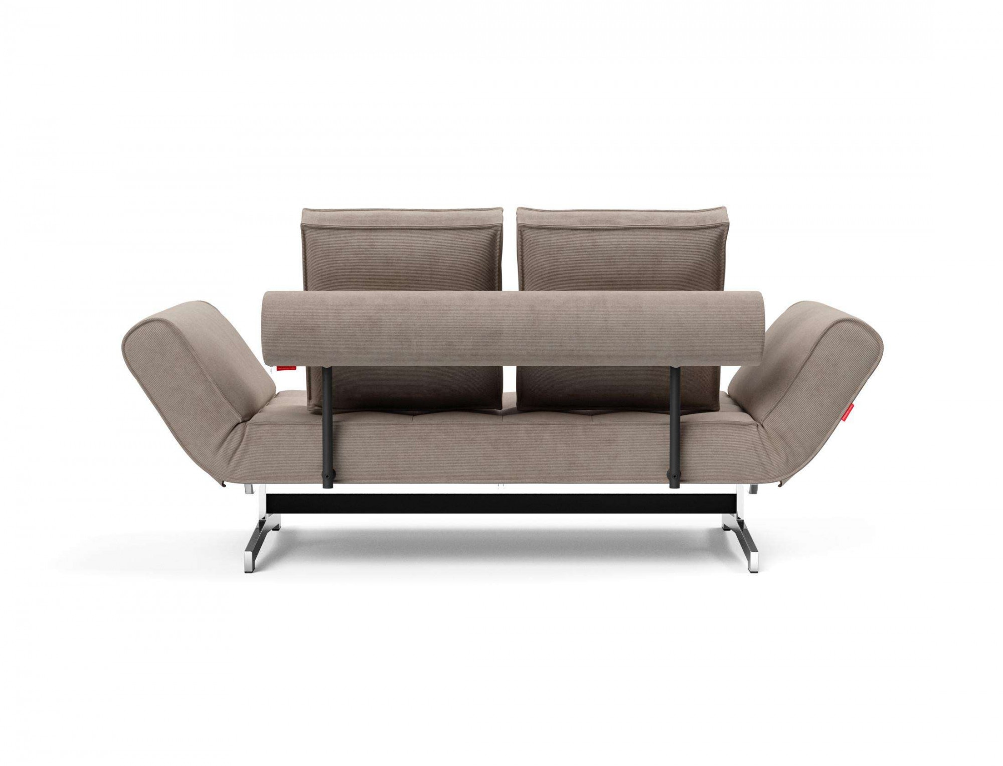 INNOVATION LIVING ™ 3-Sitzer »Ghia Schlafsofa, Multi-Wohlfühlsofa, OTTOs Choice, Designfuß«, eine große Liegefläche mit geringer Stellfläche, beidseitig abklappbar