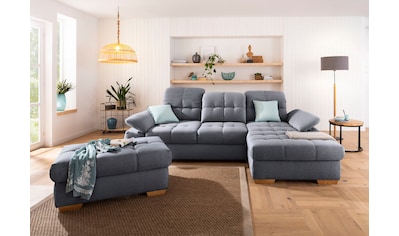 Home affaire Ecksofa »Lotus Home Luxus«, bis zu 140kg pro Sitzplatz belastbar, incl.... kaufen Home affaire Ecksofa »Lotus Home Luxus«, bis zu 140kg pro Sitzplatz belastbar, incl.... kaufen
